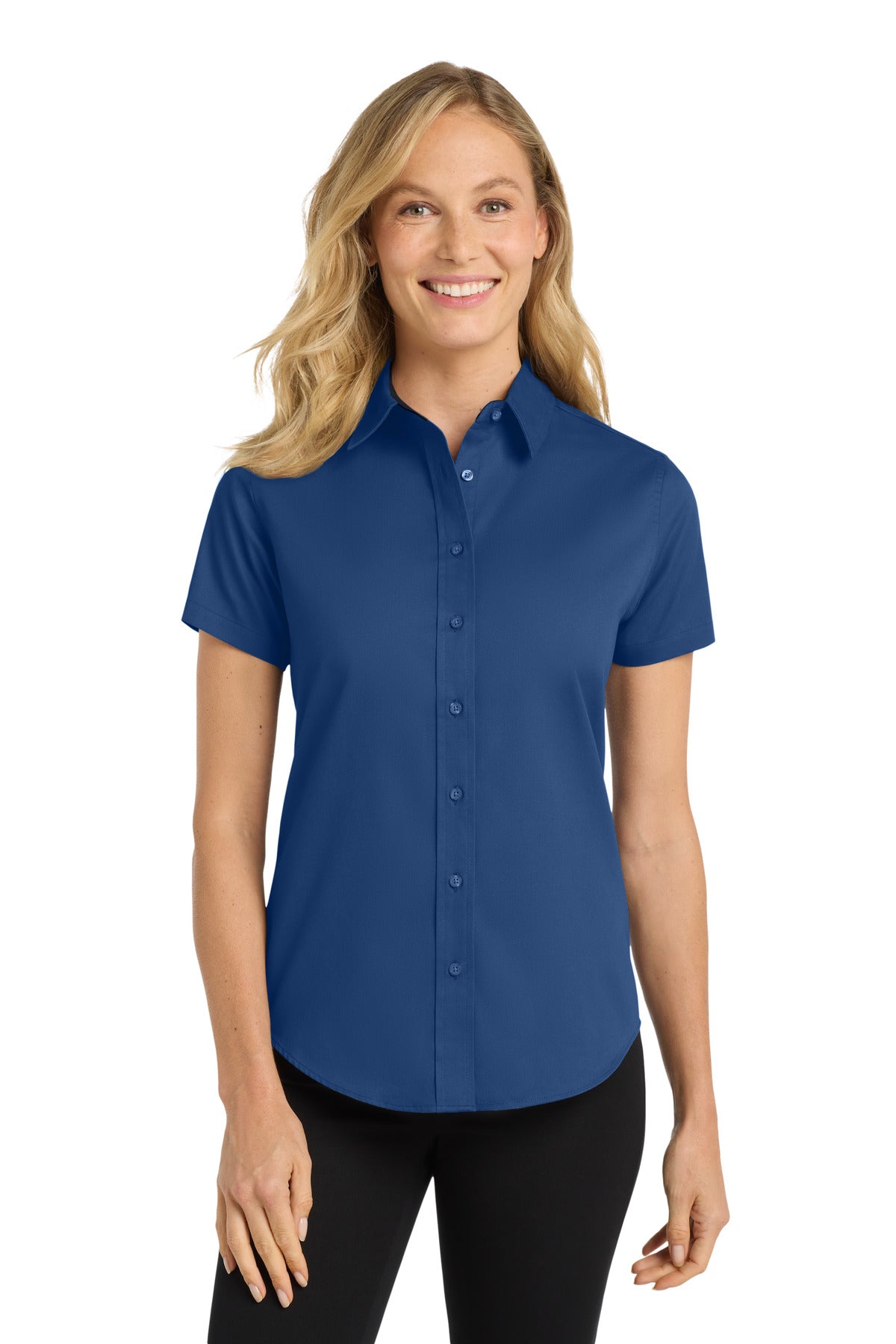 Port Authority® Women's Short Sleeve Easy Care  Shirt.  L508