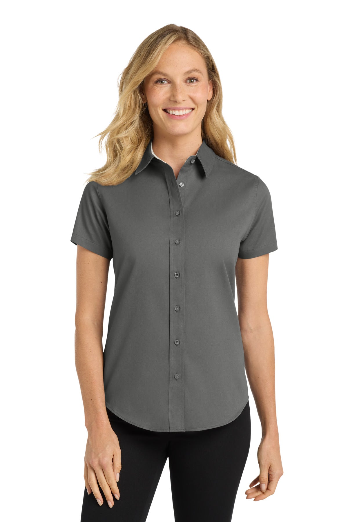 Port Authority® Women's Short Sleeve Easy Care  Shirt.  L508