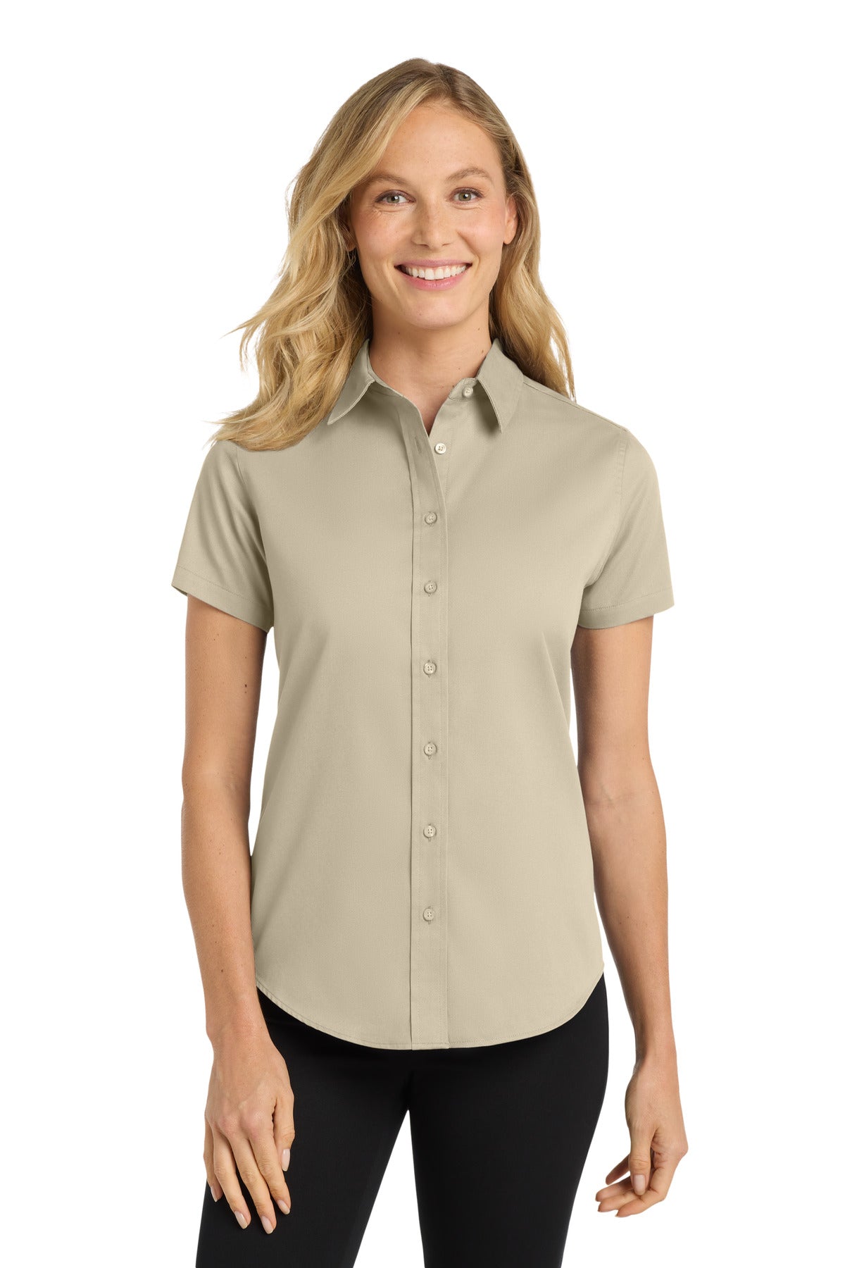 Port Authority® Women's Short Sleeve Easy Care  Shirt.  L508