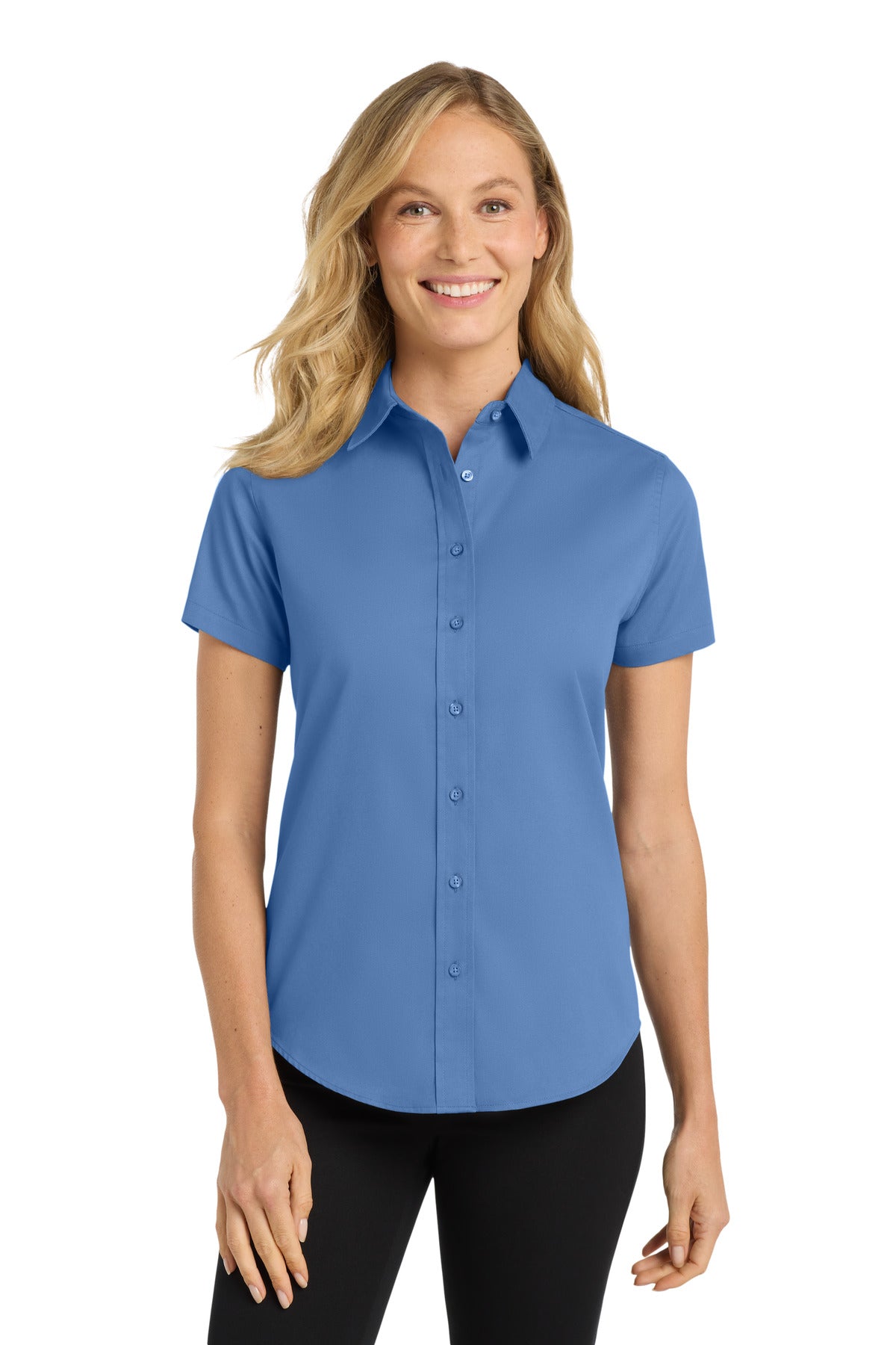 Port Authority® Women's Short Sleeve Easy Care  Shirt.  L508