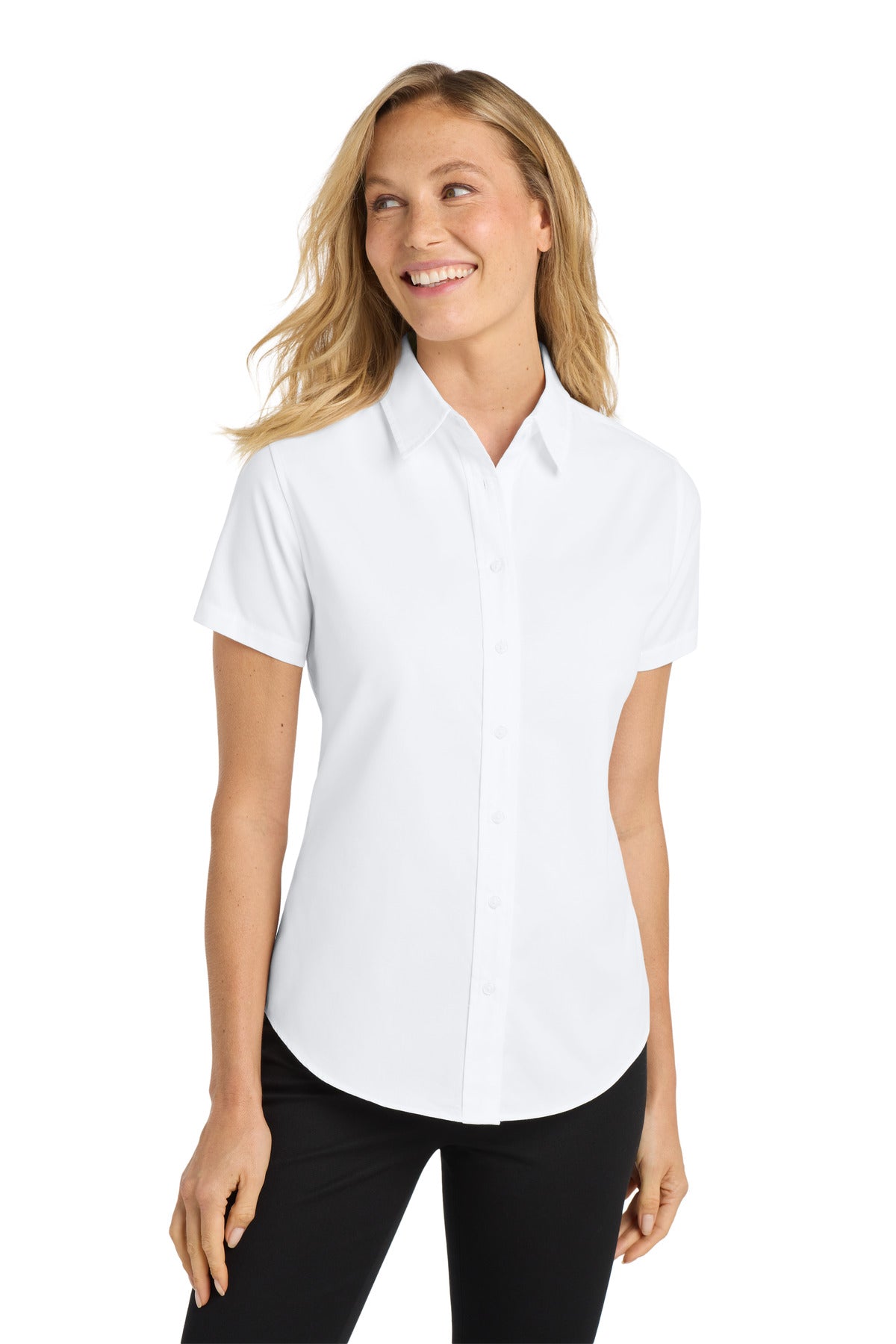 Port Authority® Women's Short Sleeve Easy Care  Shirt.  L508