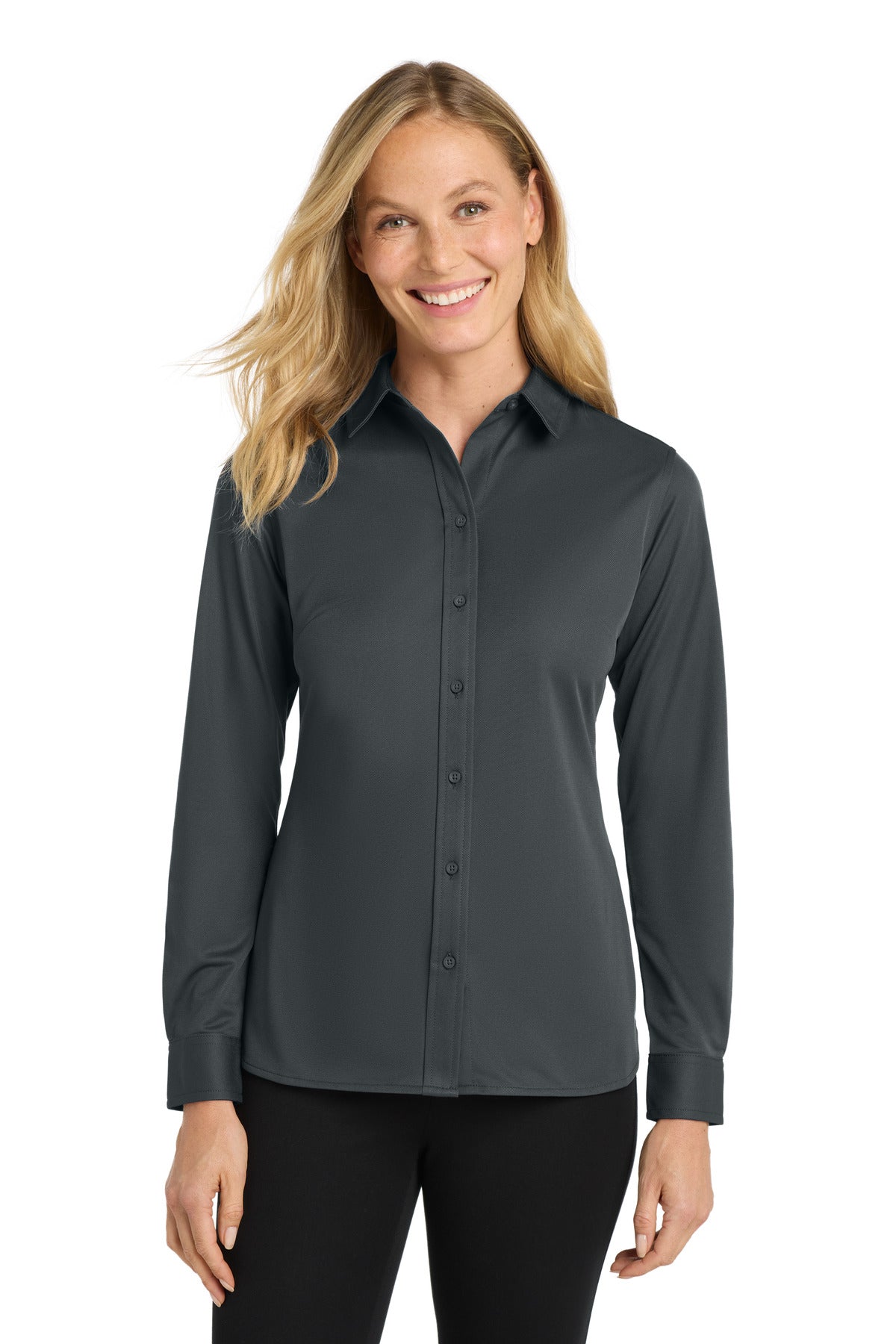 Port Authority® Women's Dimension Knit Dress Shirt. L570