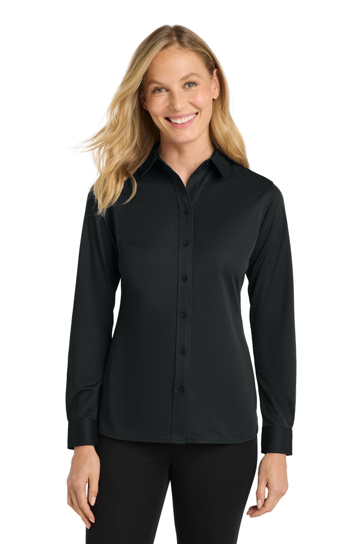 Port Authority® Women's Dimension Knit Dress Shirt. L570