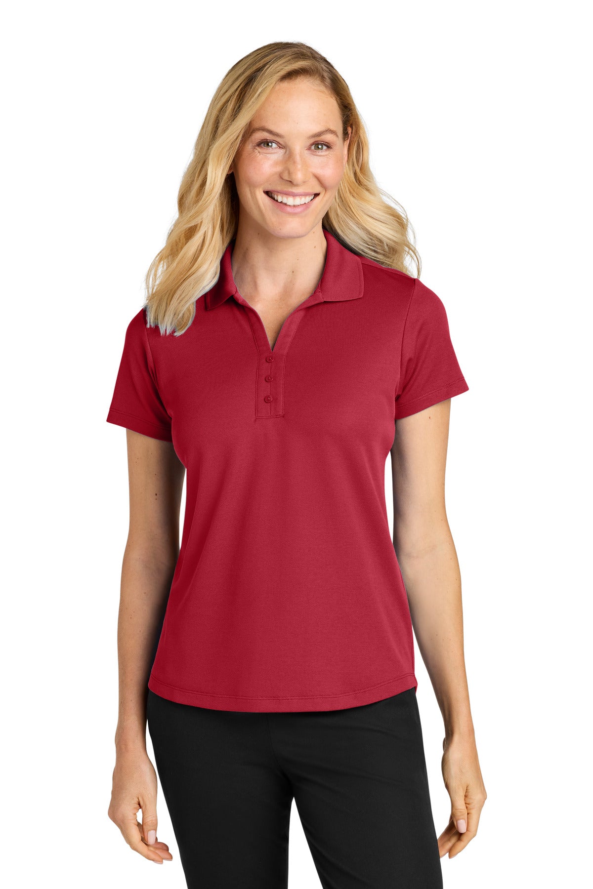 Port Authority® Women's Plaited Pique Polo LK620