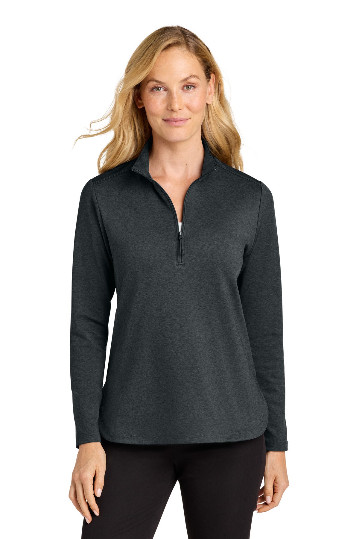 Port Authority® Women's C-FREE® Double Knit 1/4-Zip LK880
