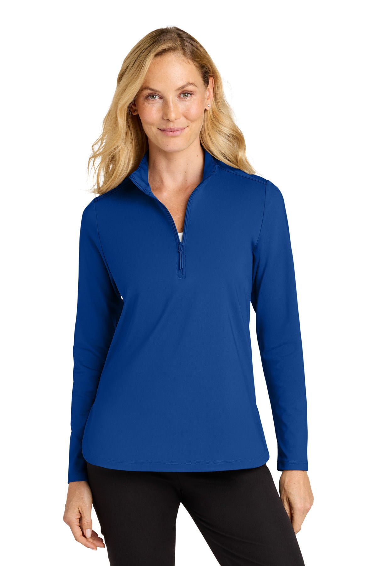 Port Authority® Women's C-FREE® Double Knit 1/4-Zip LK880