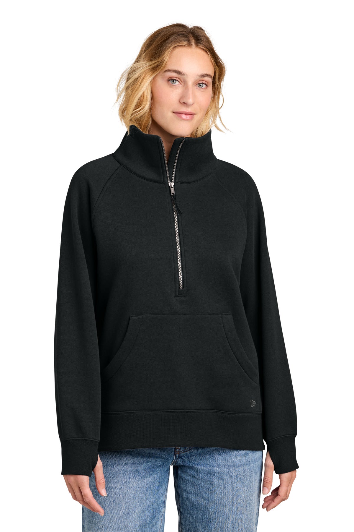 New Era® Women's Heritage Fleece 1/2-Zip LNEA528