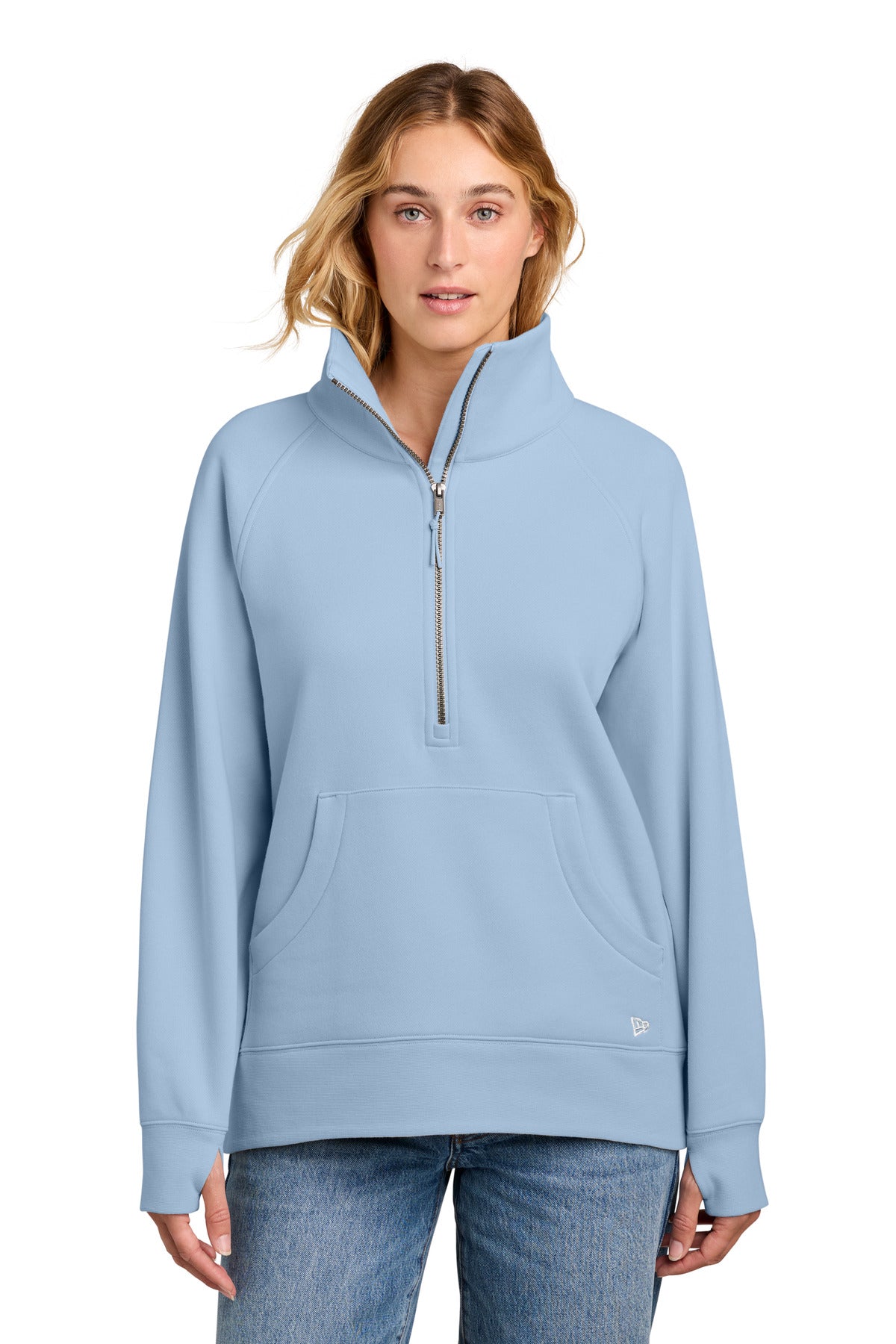 New Era® Women's Heritage Fleece 1/2-Zip LNEA528