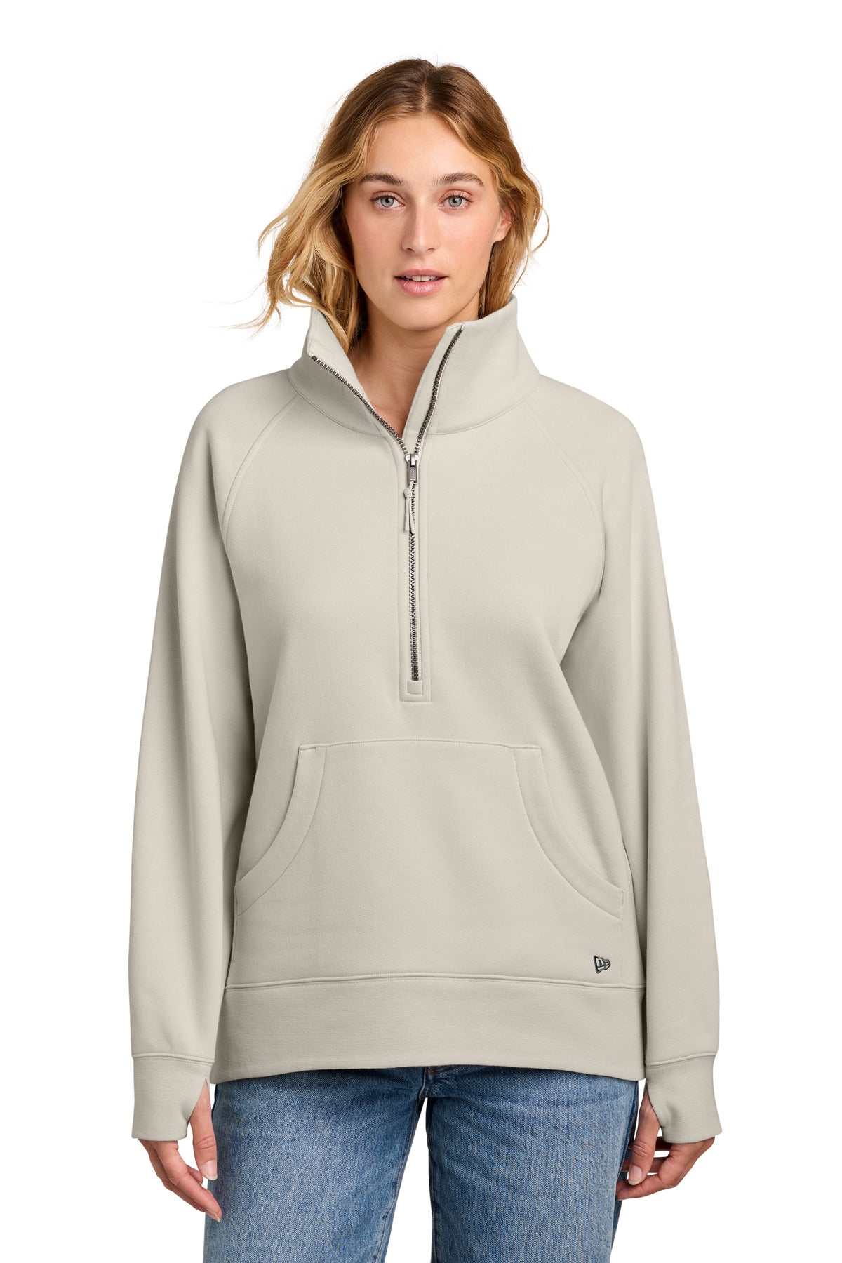 New Era® Women's Heritage Fleece 1/2-Zip LNEA528