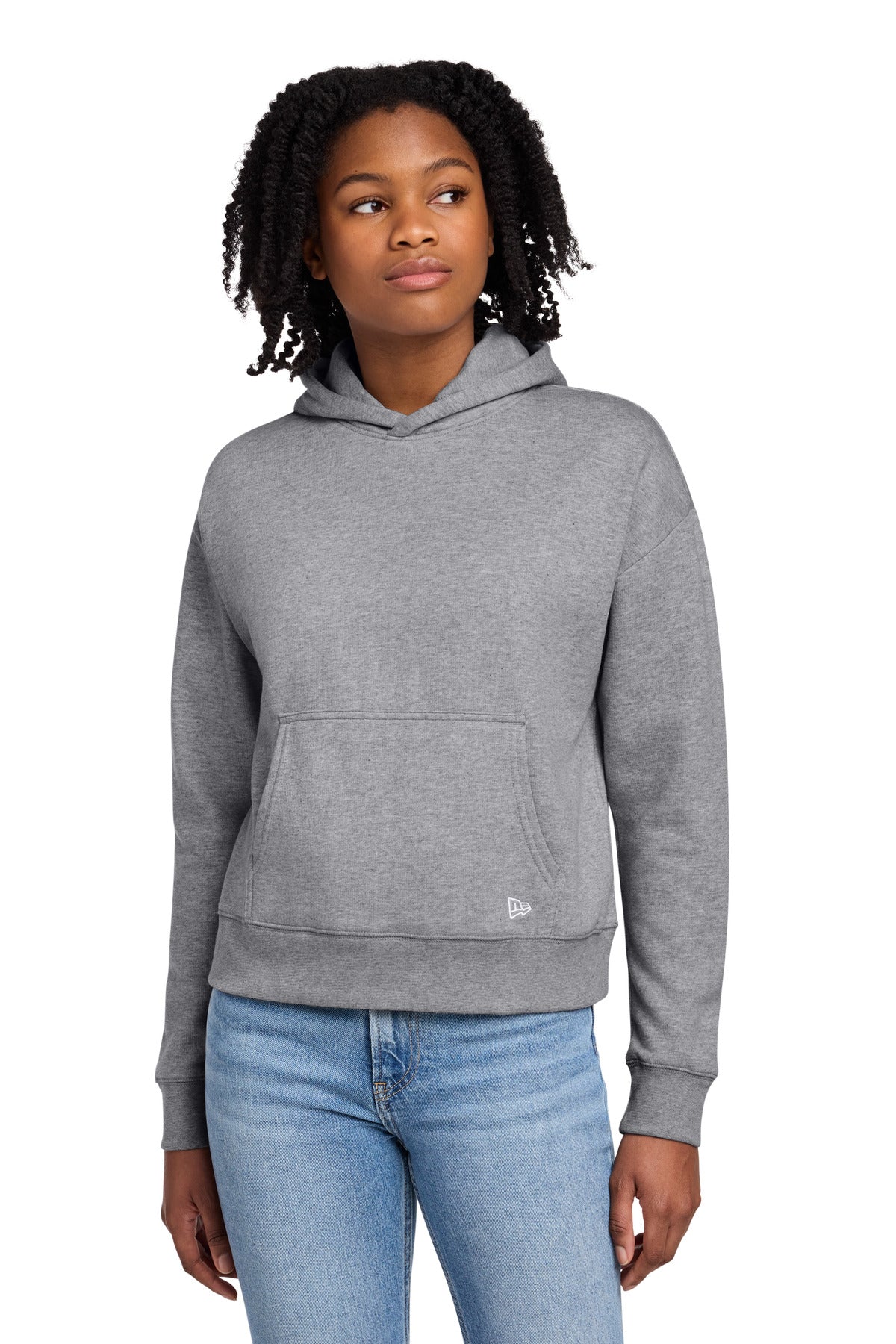 New Era® Women's Comeback Fleece Pullover Hoodie LNEA550