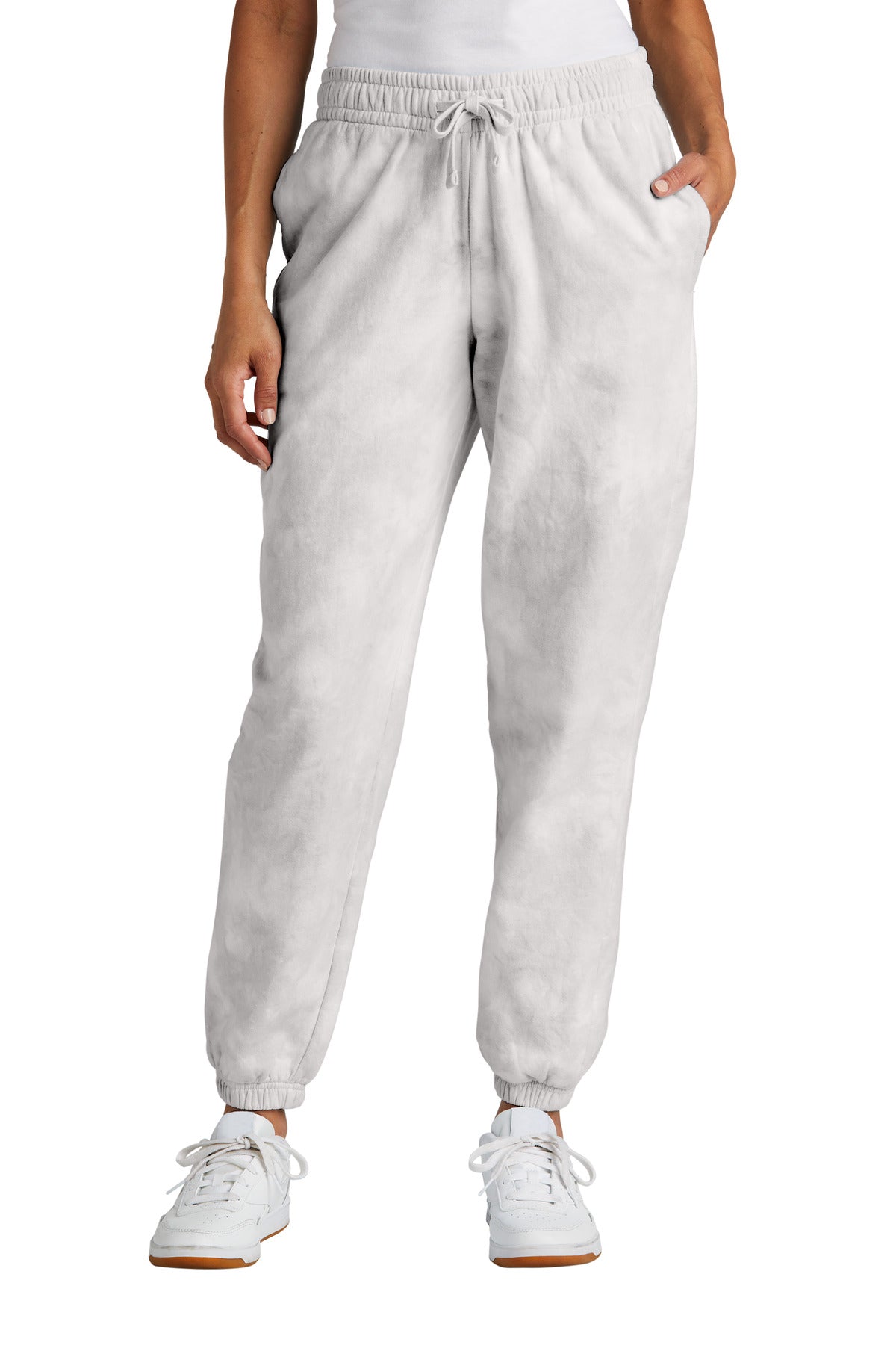 Port & Co® Women's Beach Wash® Cloud Tie-Dye Sweatpant LPC140P