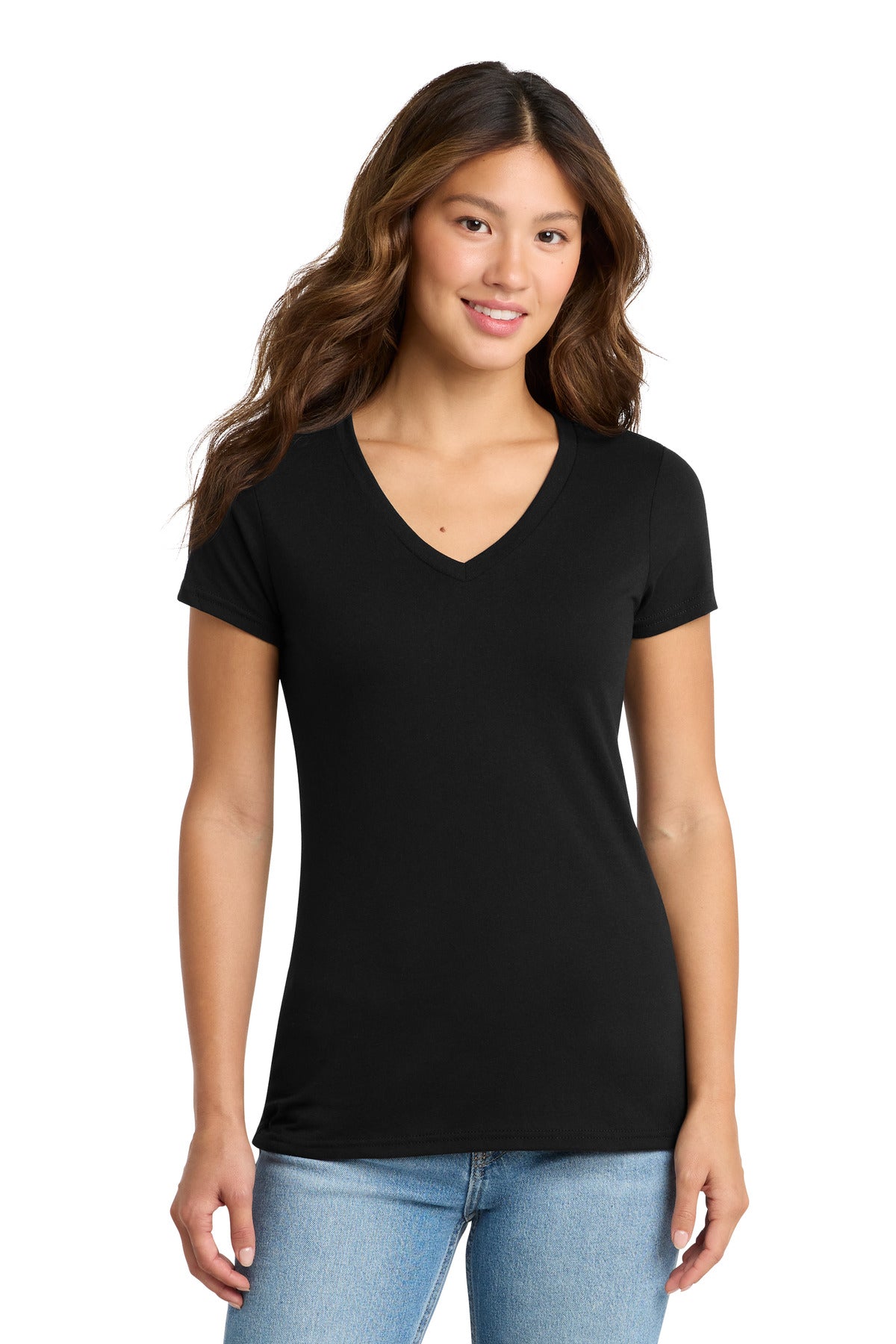 Port & Co® Women's Tri-Blend V-Neck Tee. LPC330V