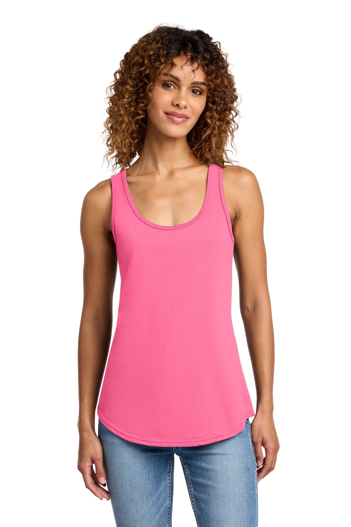 Port & Co® Women's Core Cotton Tank Top.  LPC54TT