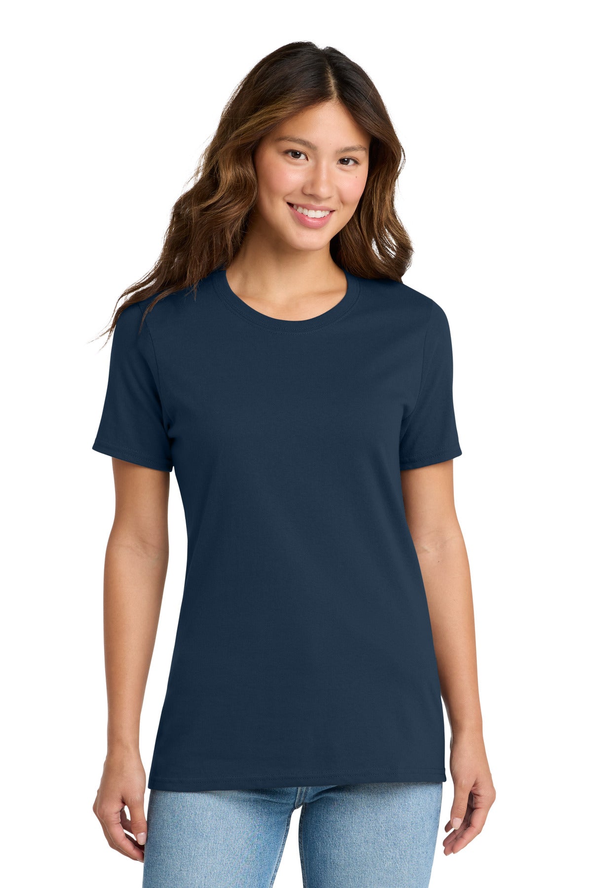 Port & Co® Women's Core Cotton Tee. LPC54