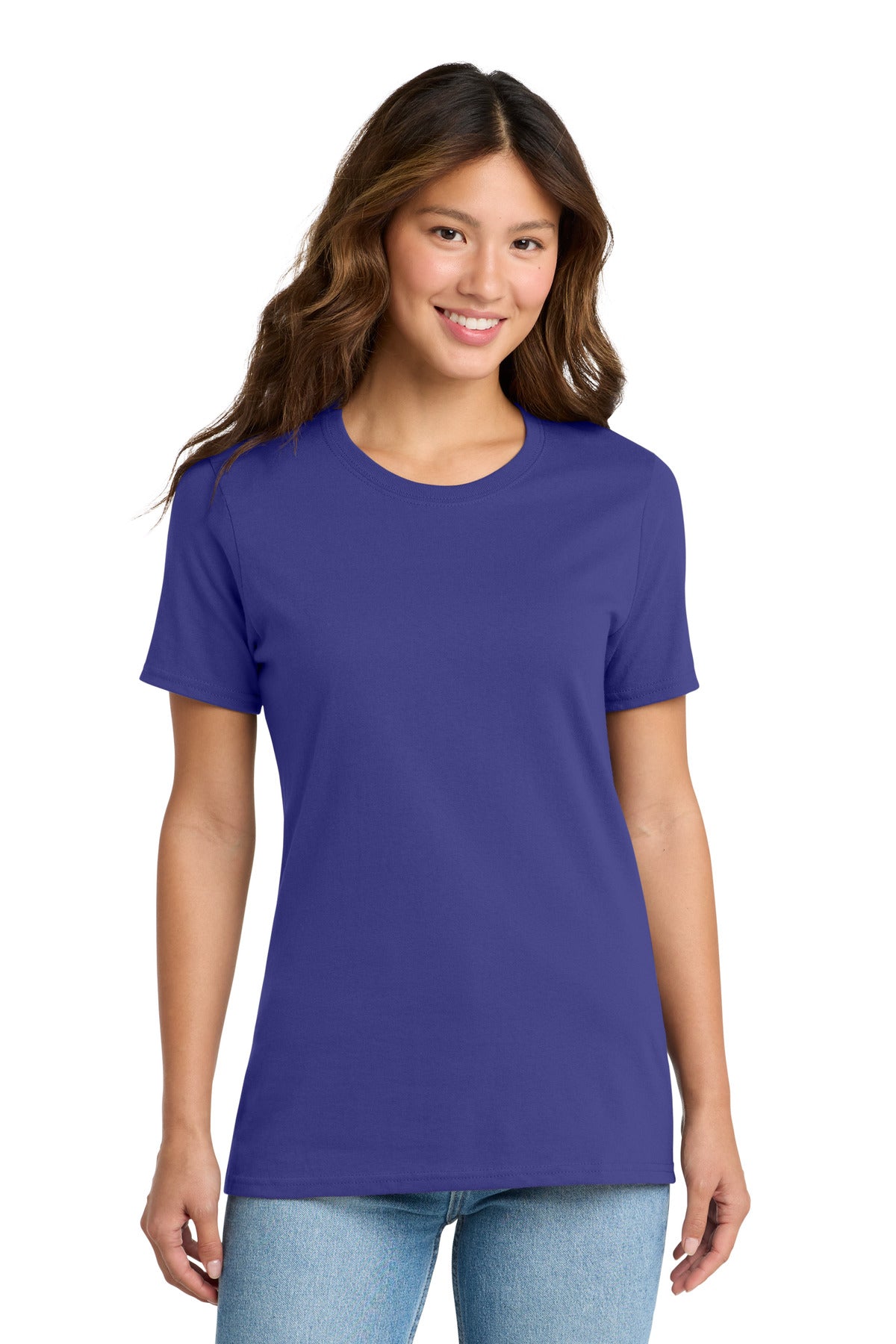 Port & Co® Women's Core Cotton Tee. LPC54