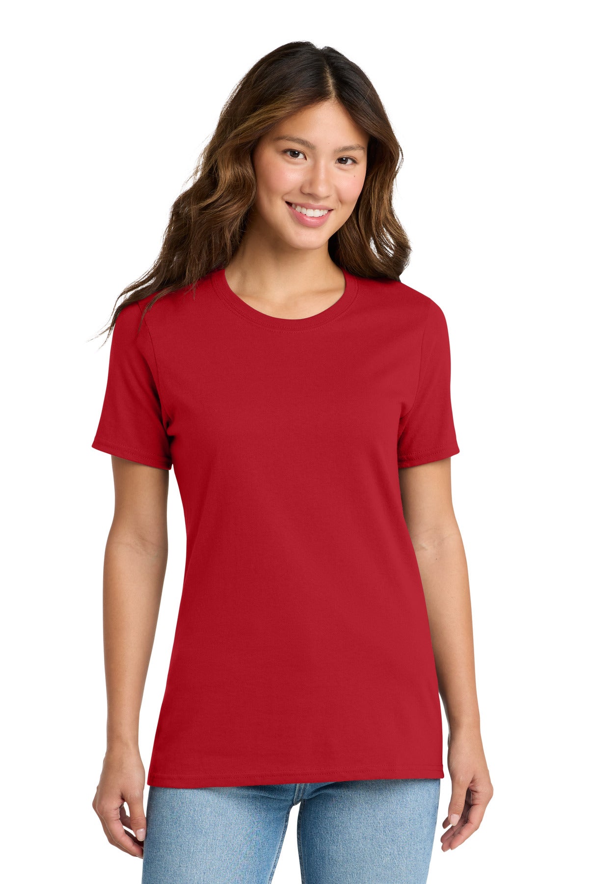 Port & Co® Women's Core Cotton Tee. LPC54