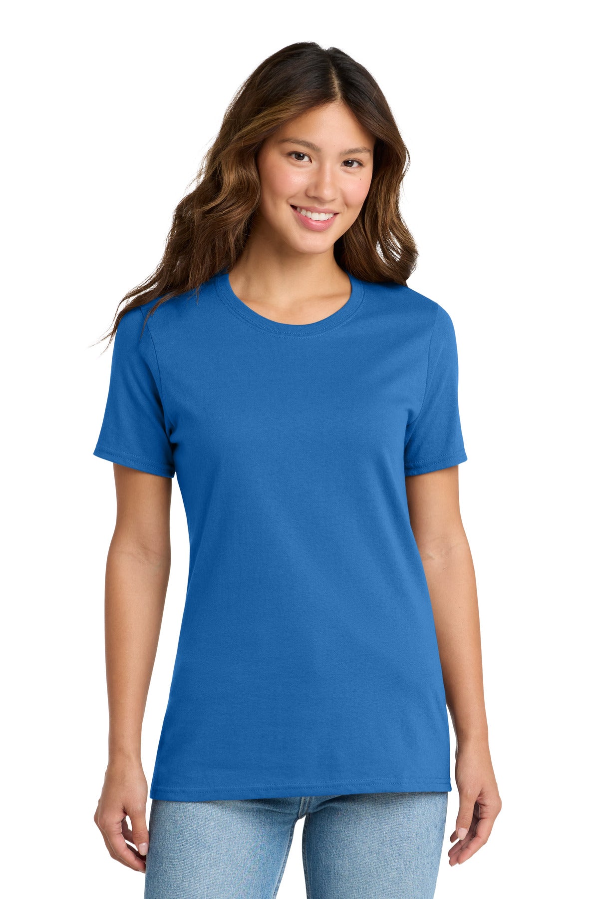 Port & Co® Women's Core Cotton Tee. LPC54