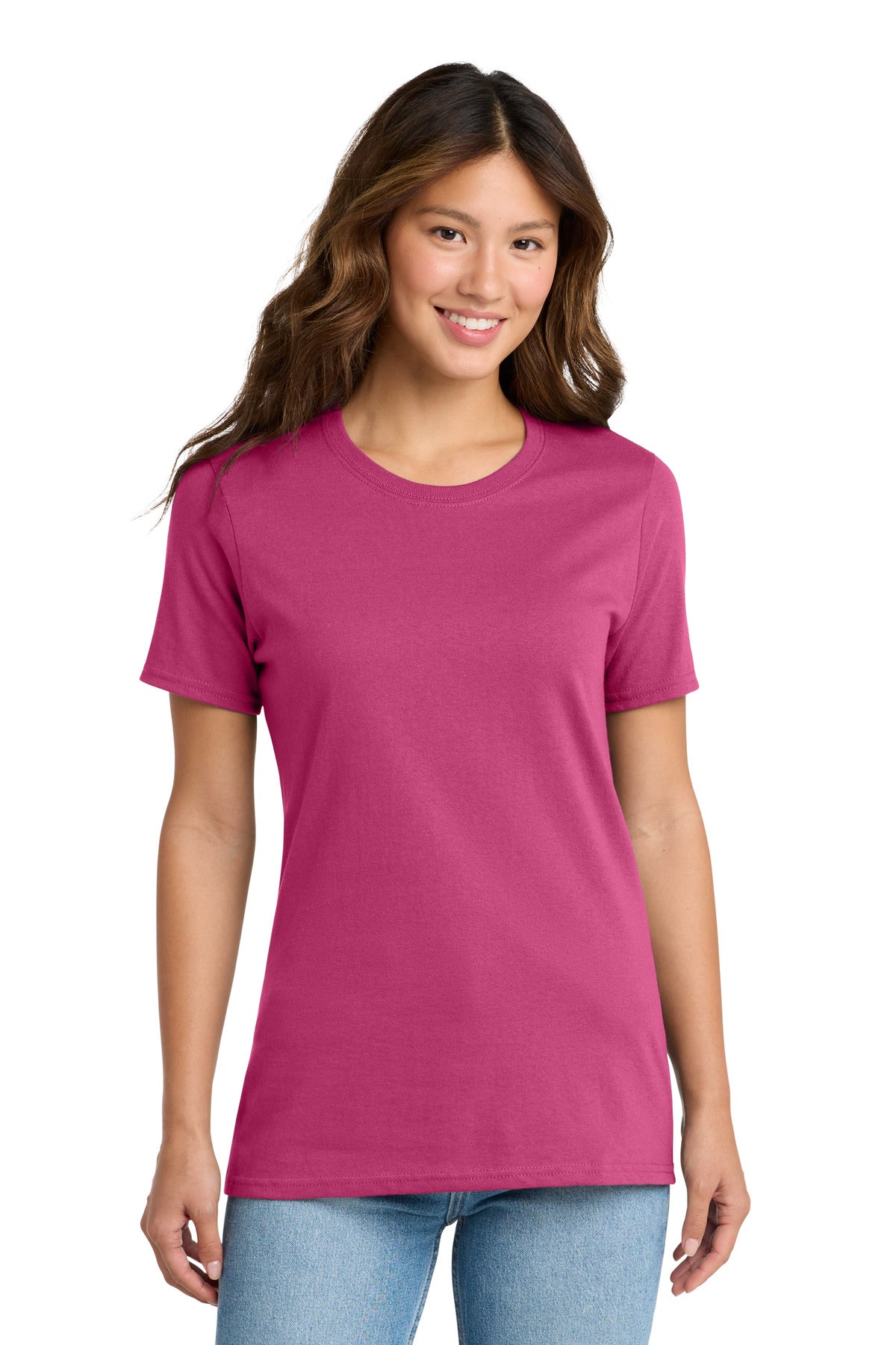 Port & Co® Women's Core Cotton Tee. LPC54