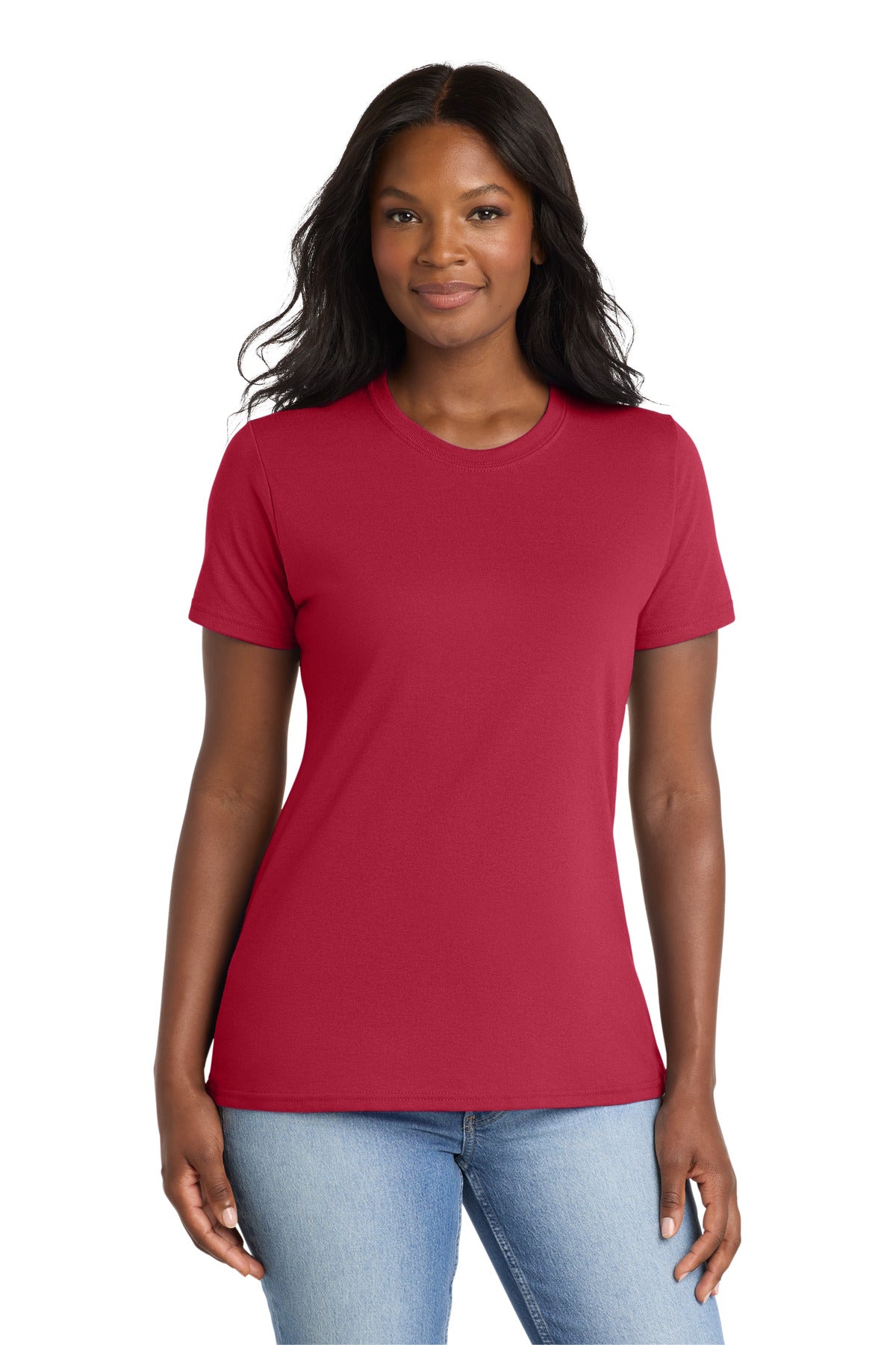 Port & Co® Women's Core Blend Tee. LPC55