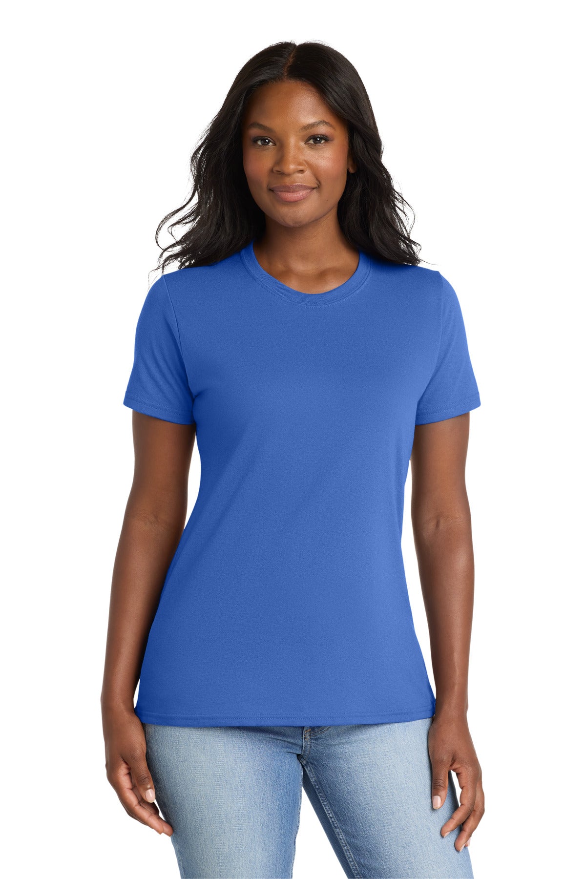 Port & Co® Women's Core Blend Tee. LPC55
