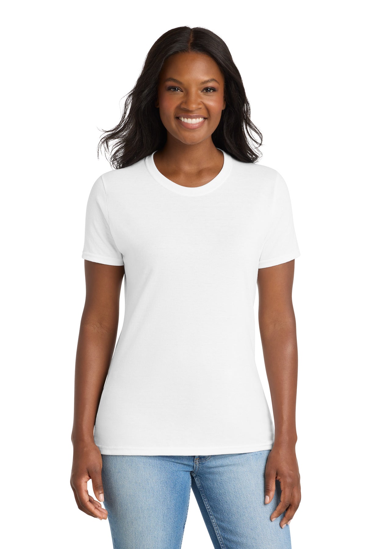 Port & Co® Women's Core Blend Tee. LPC55