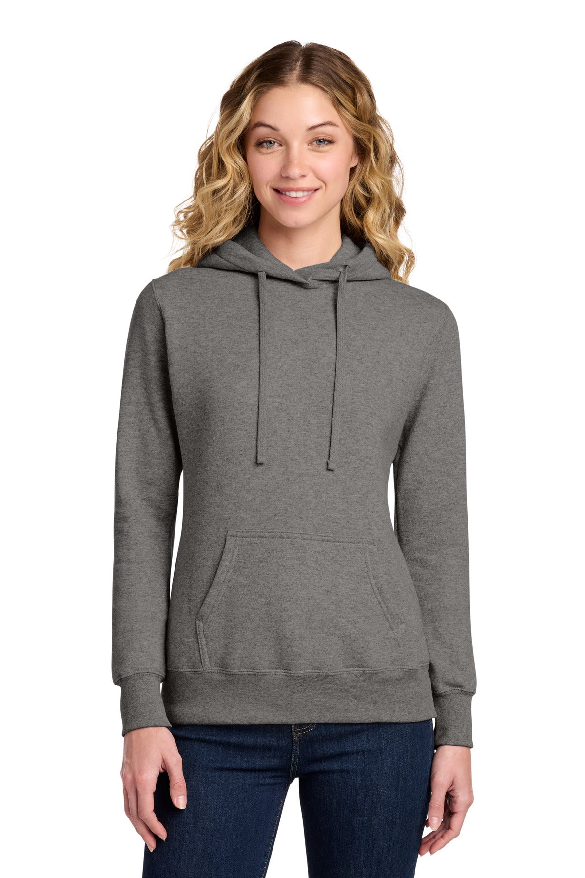 Port & Co® Women's Core Fleece Pullover Hooded Sweatshirt LPC78H