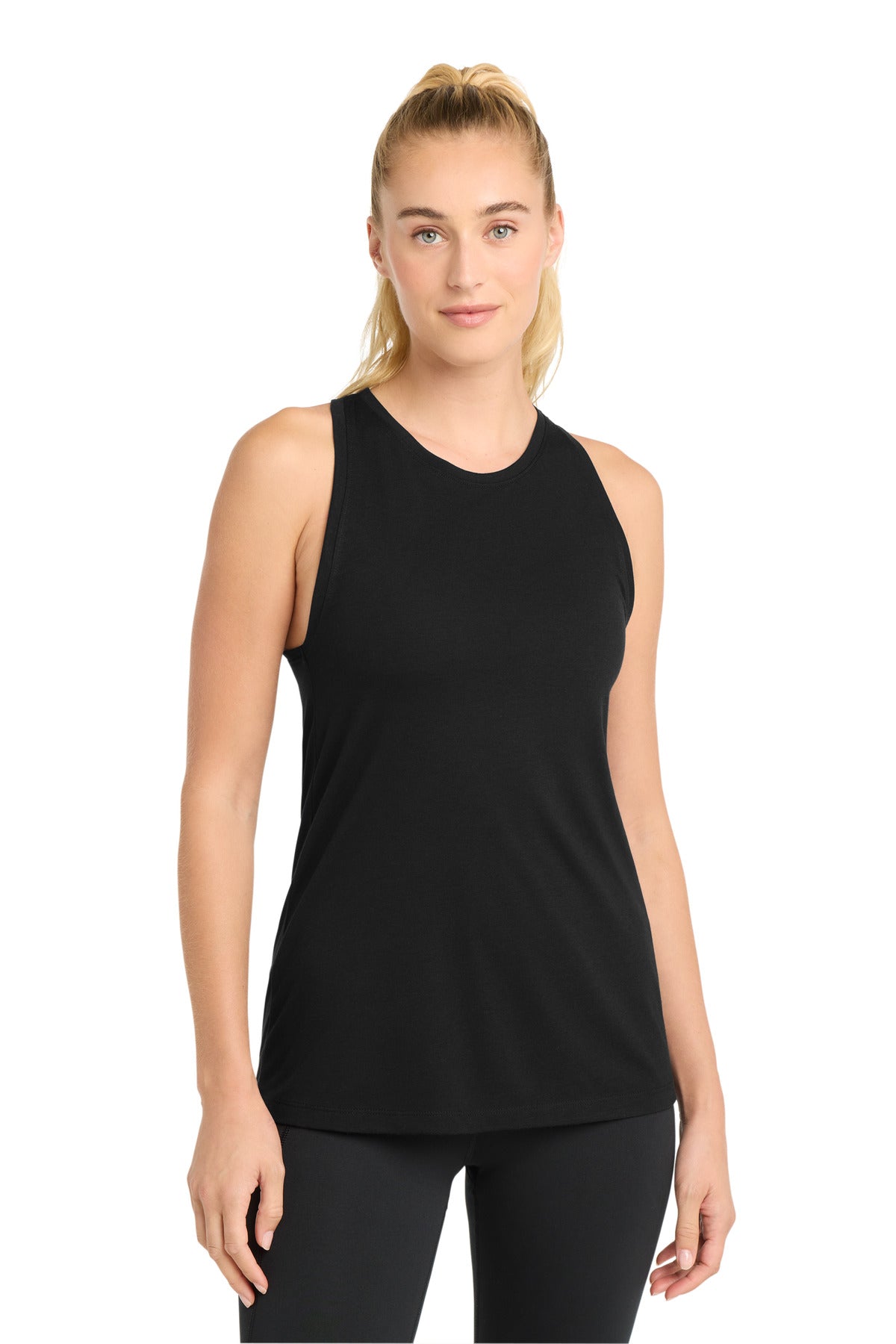 Sport-Tek ® Women's PosiCharge ® Tri-Blend Wicking Tank. LST402