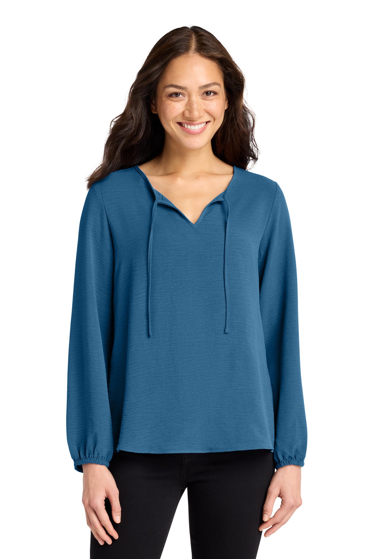 Port Authority® Women's Textured Crepe Blouse LW714