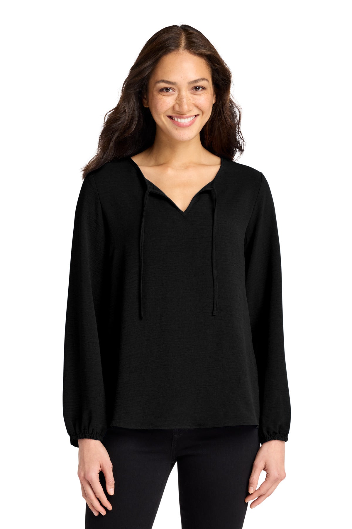 Port Authority® Women's Textured Crepe Blouse LW714