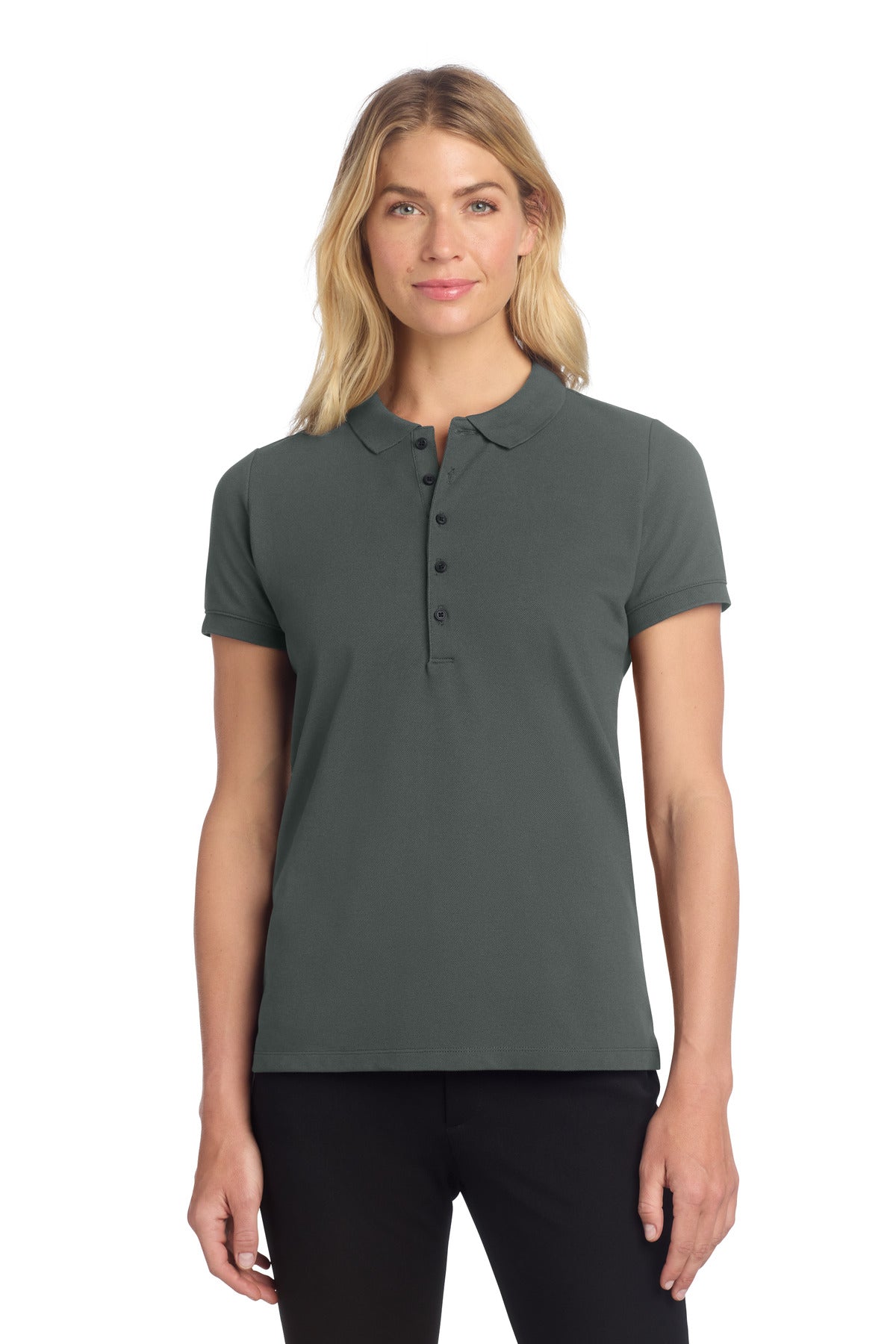 Mercer+Mettle® Women's Stretch Heavyweight Pique Polo MM1001