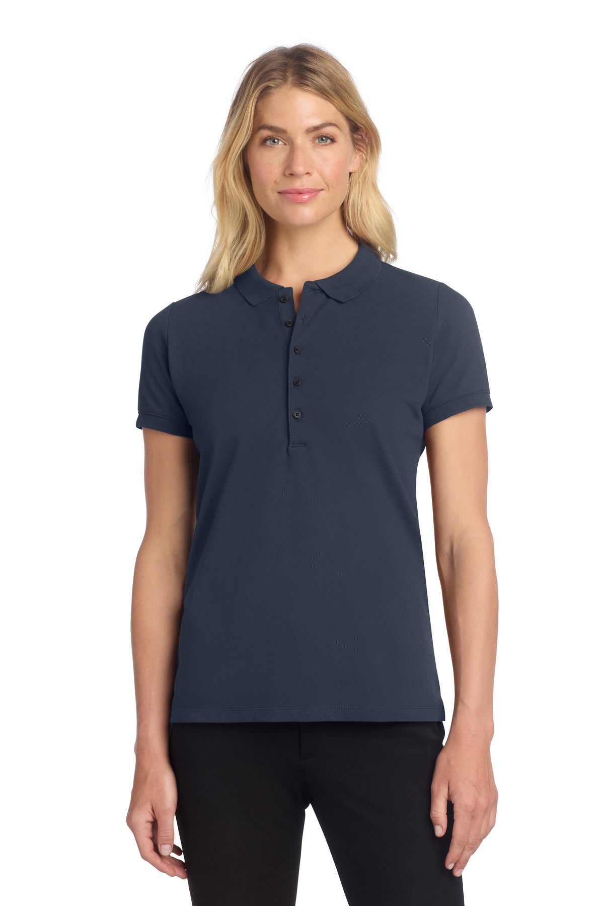 Mercer+Mettle® Women's Stretch Heavyweight Pique Polo MM1001