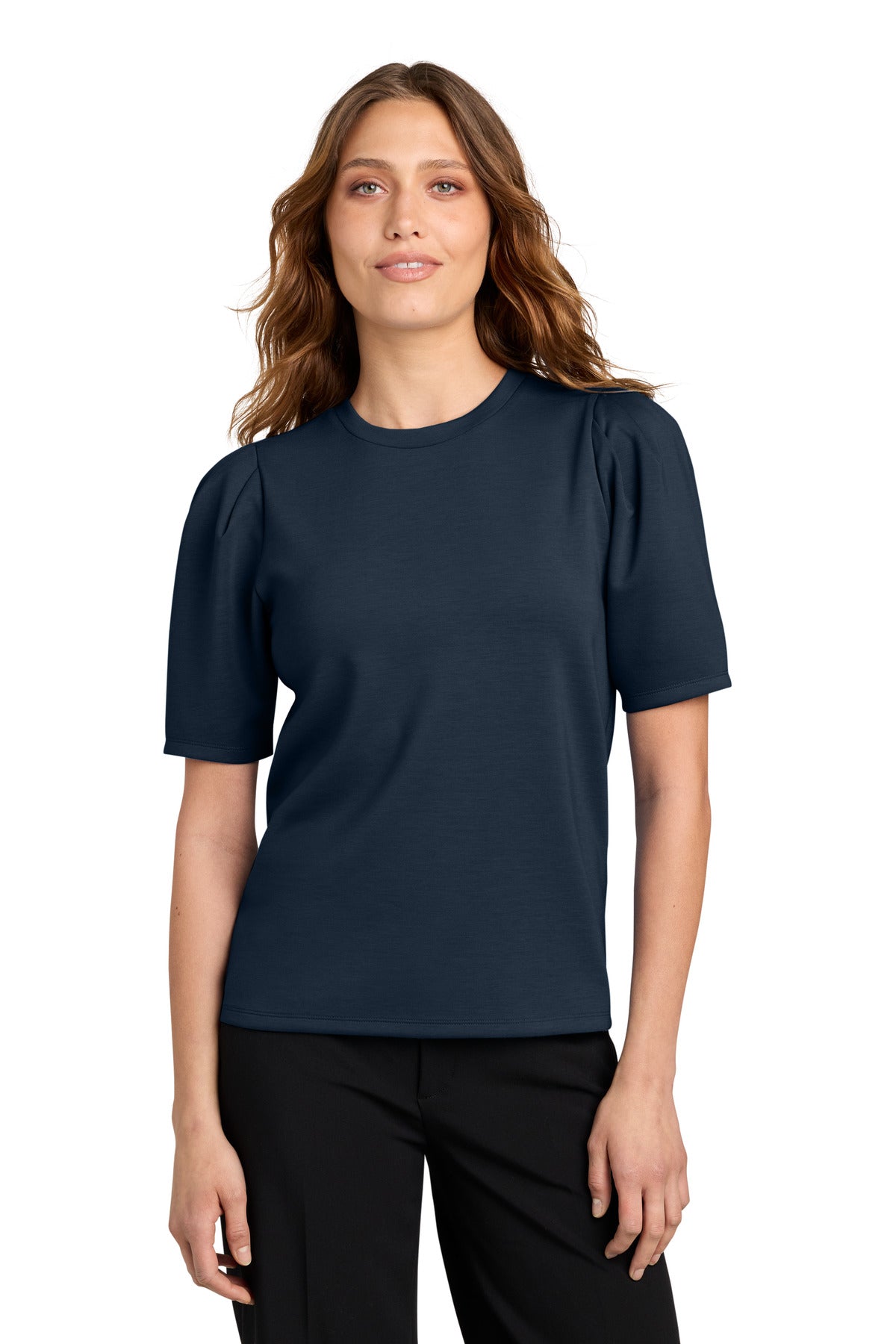 Mercer+Mettle® Women's Short Sleeve Lite Spacer Top MM1041