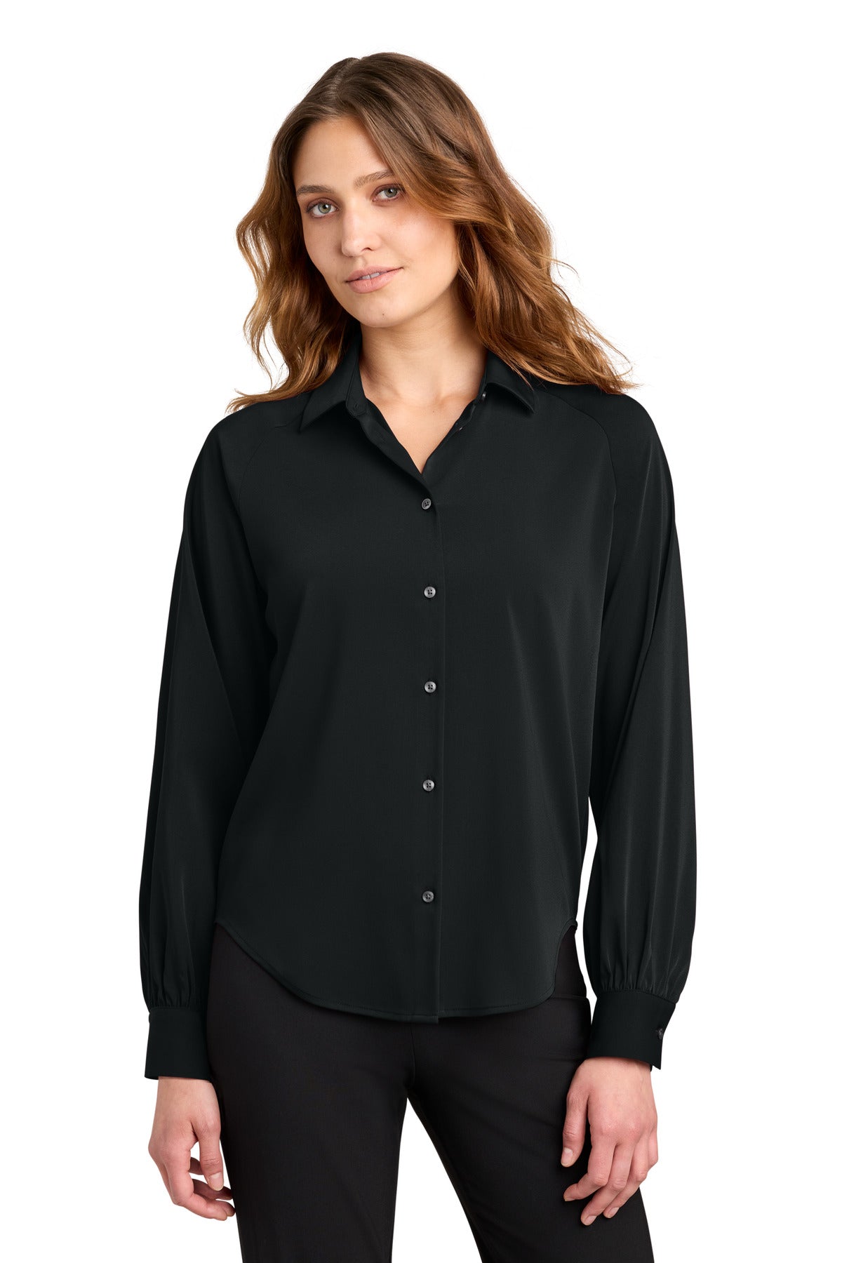 Mercer+Mettle® Women's Long Sleeve Buttery Soft Blouse MM2017