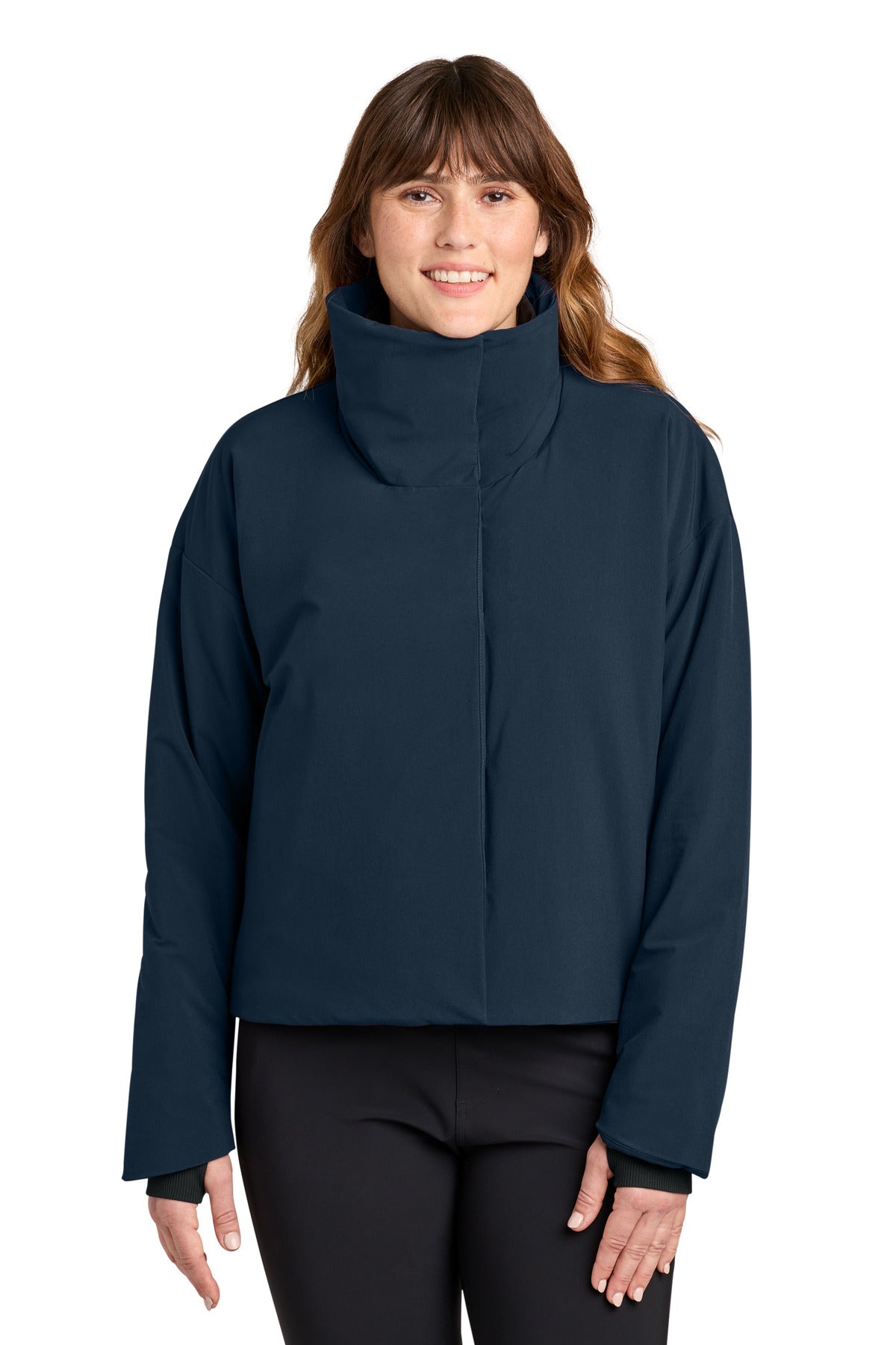 MiiR® Women's Sashiko Full-Zip Stretch Puffy MRAW440