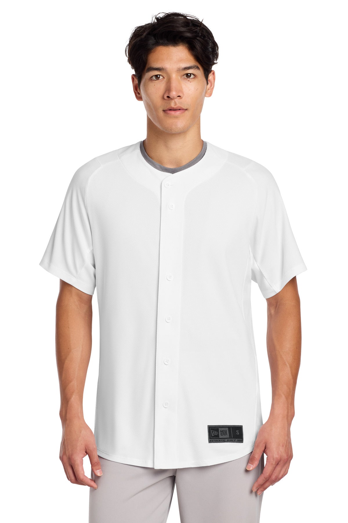 New Era ® Diamond Era Full-Button Jersey. NEA220