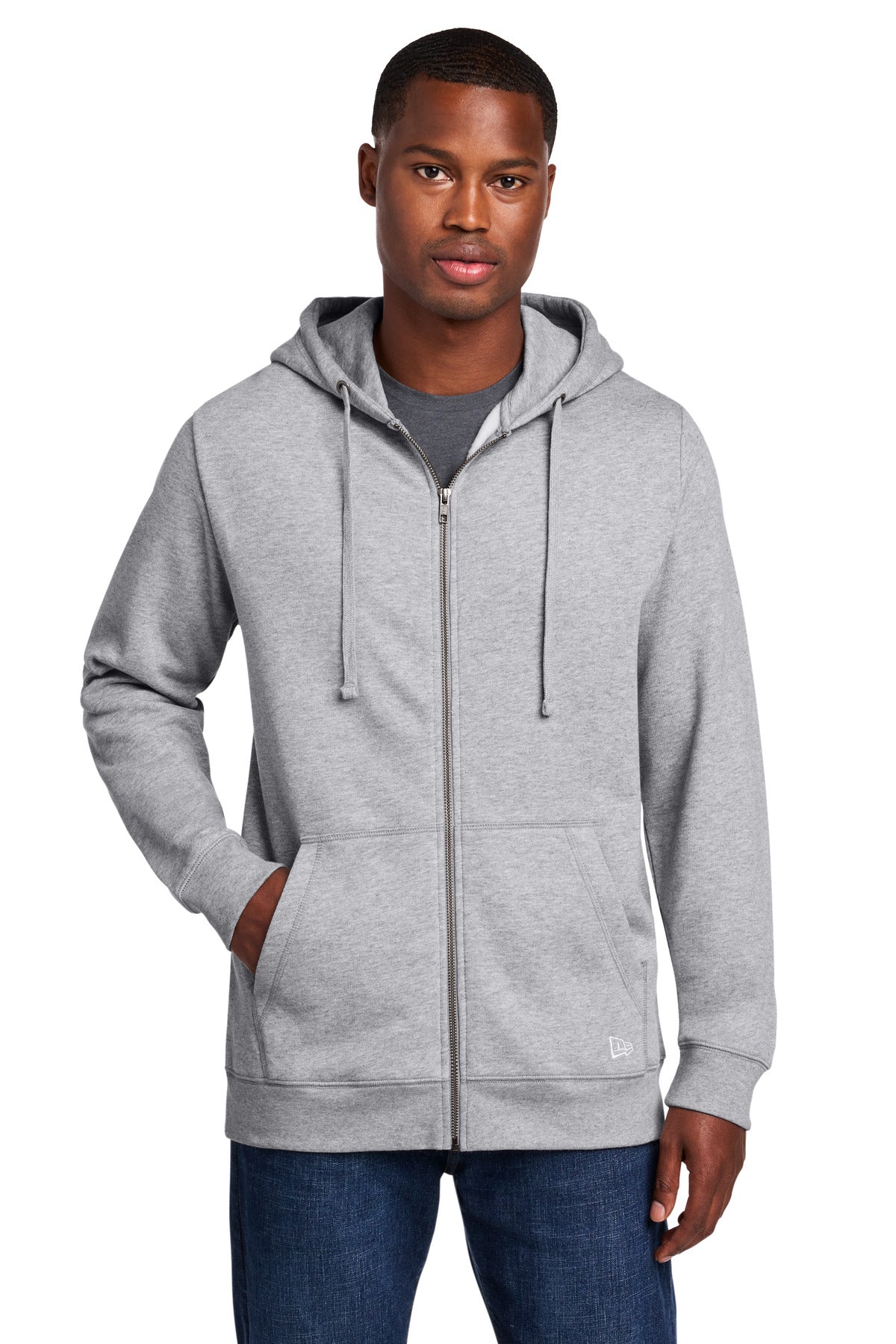 New Era® Comeback Fleece Full-Zip Hoodie NEA551