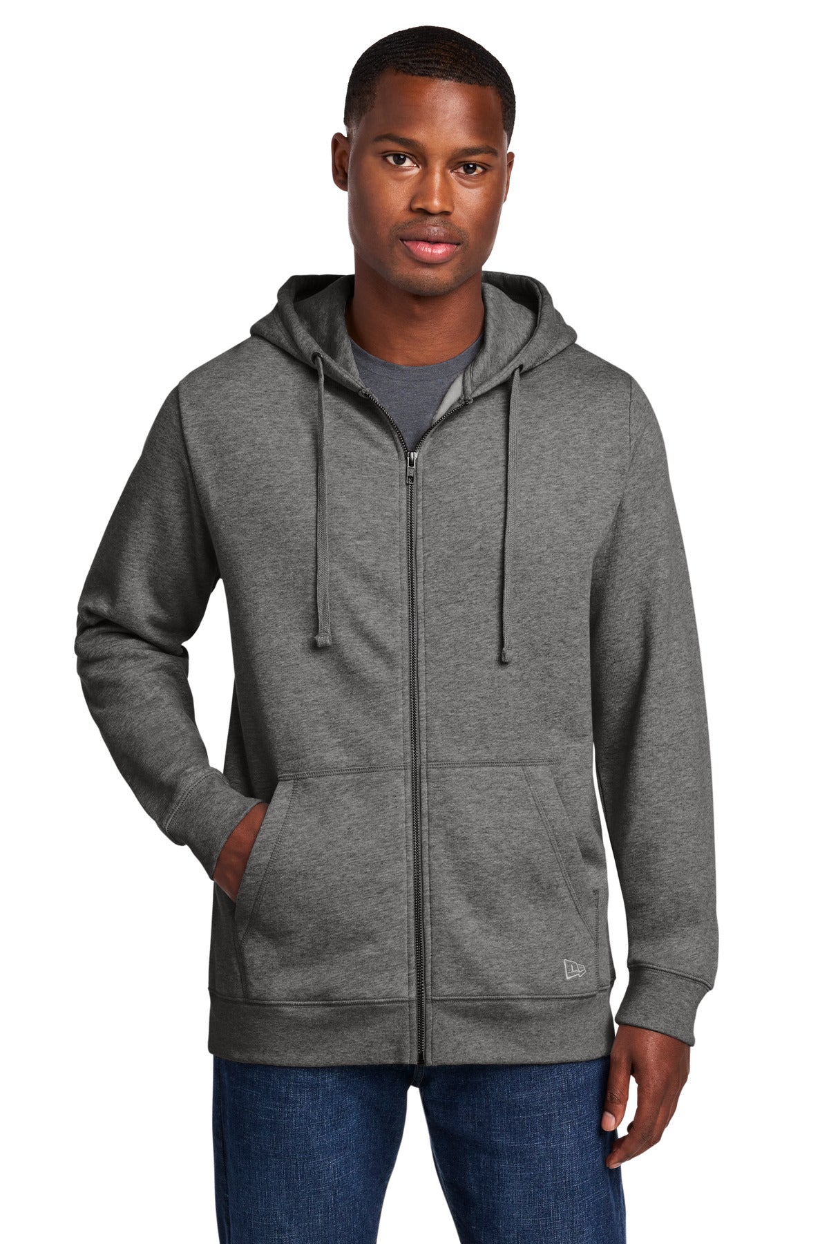 New Era® Comeback Fleece Full-Zip Hoodie NEA551