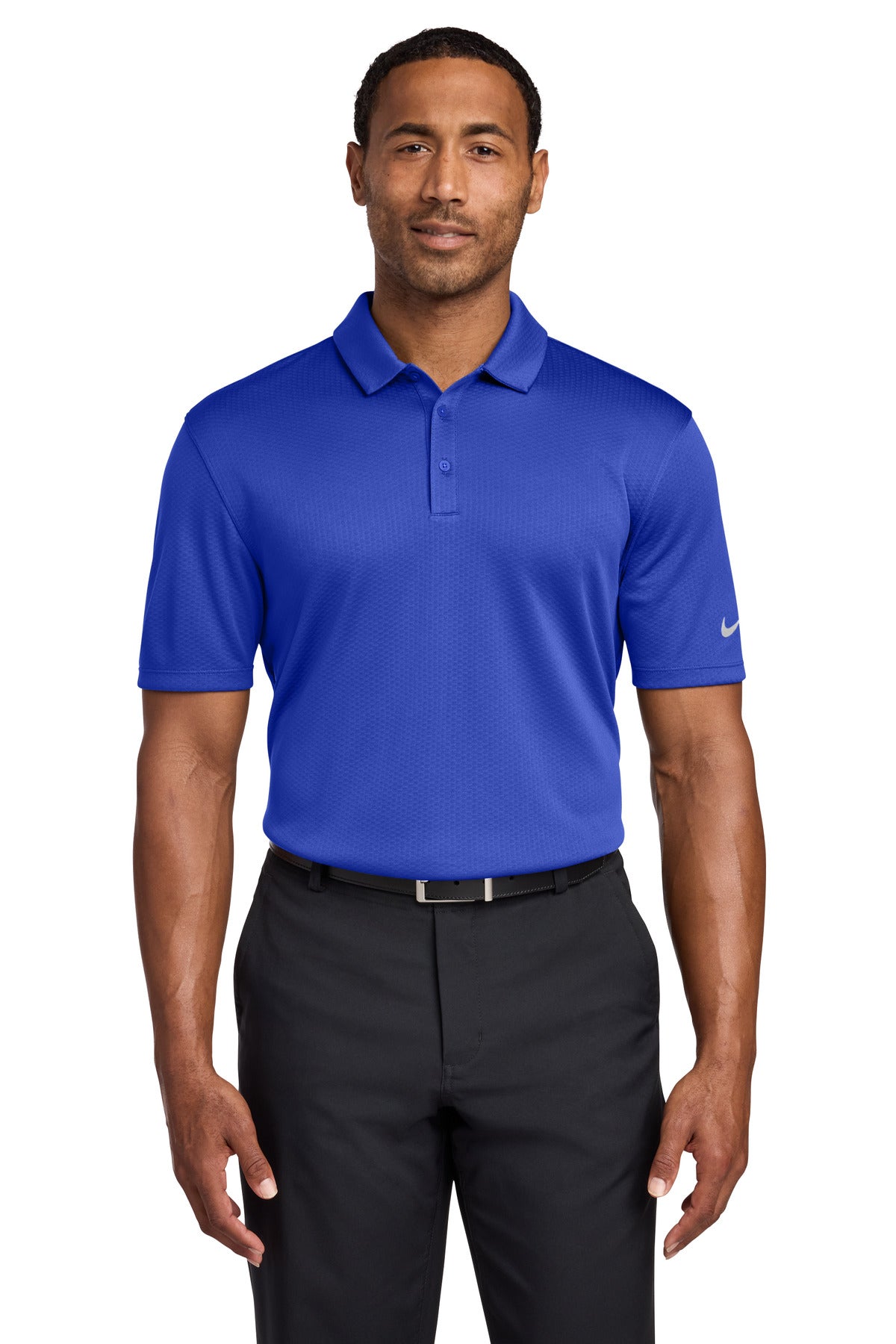Nike Dri-FIT Hex Textured Polo. NKAH6266