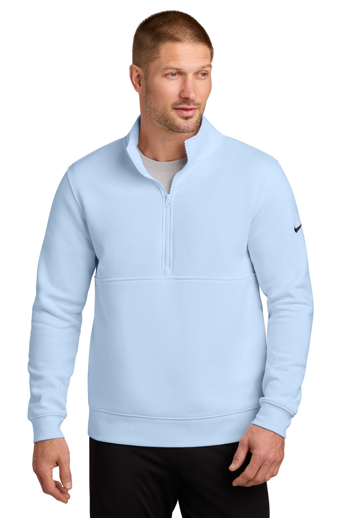 Nike Club Fleece Sleeve Swoosh 1/2-Zip NKDX6718