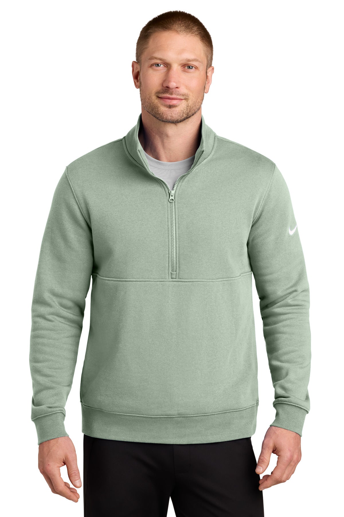 Nike Club Fleece Sleeve Swoosh 1/2-Zip NKDX6718