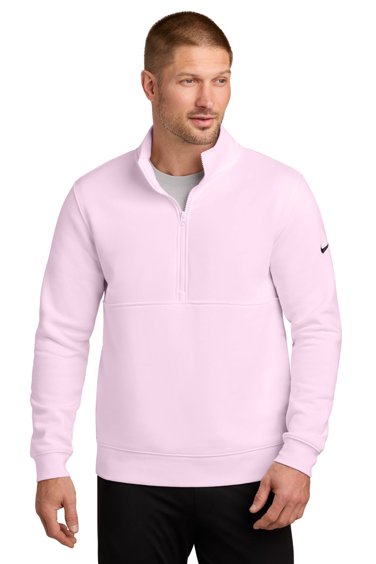 Nike Club Fleece Sleeve Swoosh 1/2-Zip NKDX6718