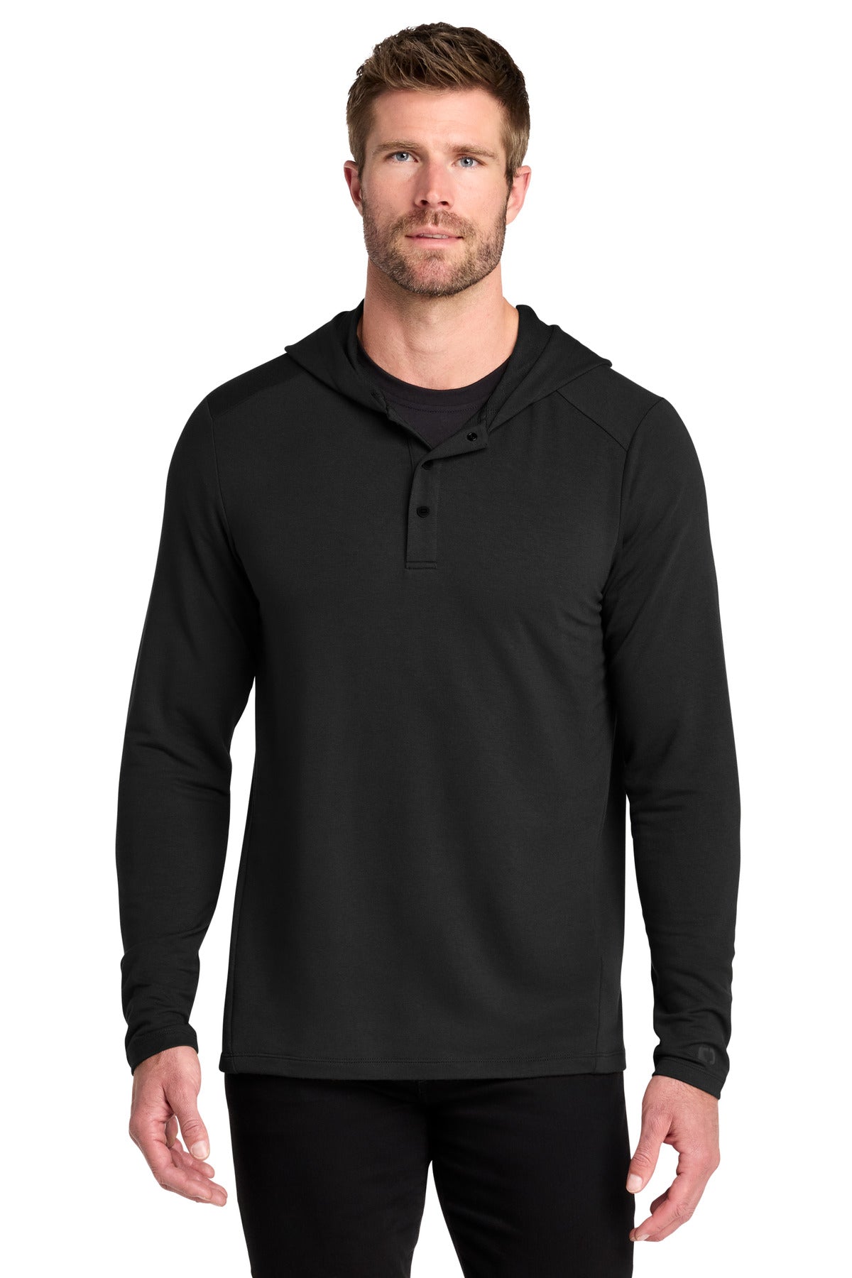 OGIO® Luuma Flex Hooded Henley OG826