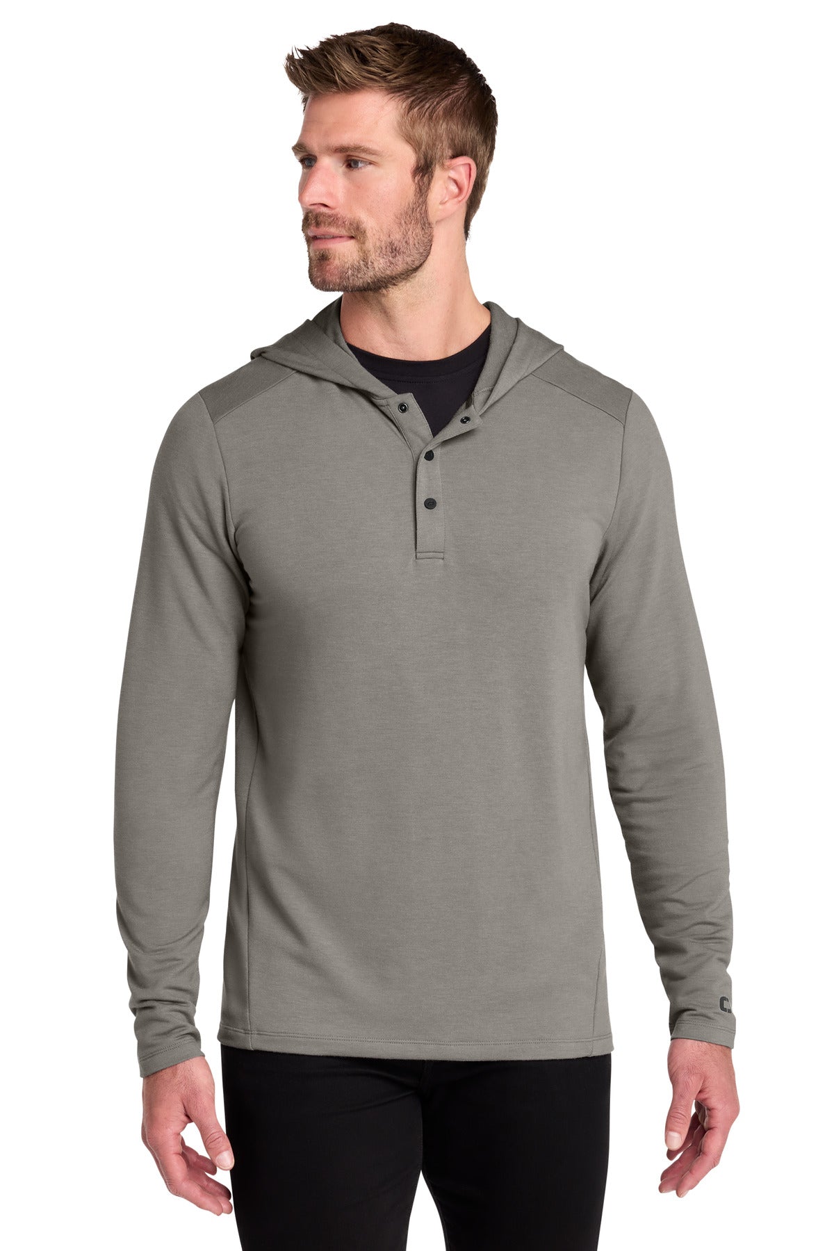OGIO® Luuma Flex Hooded Henley OG826
