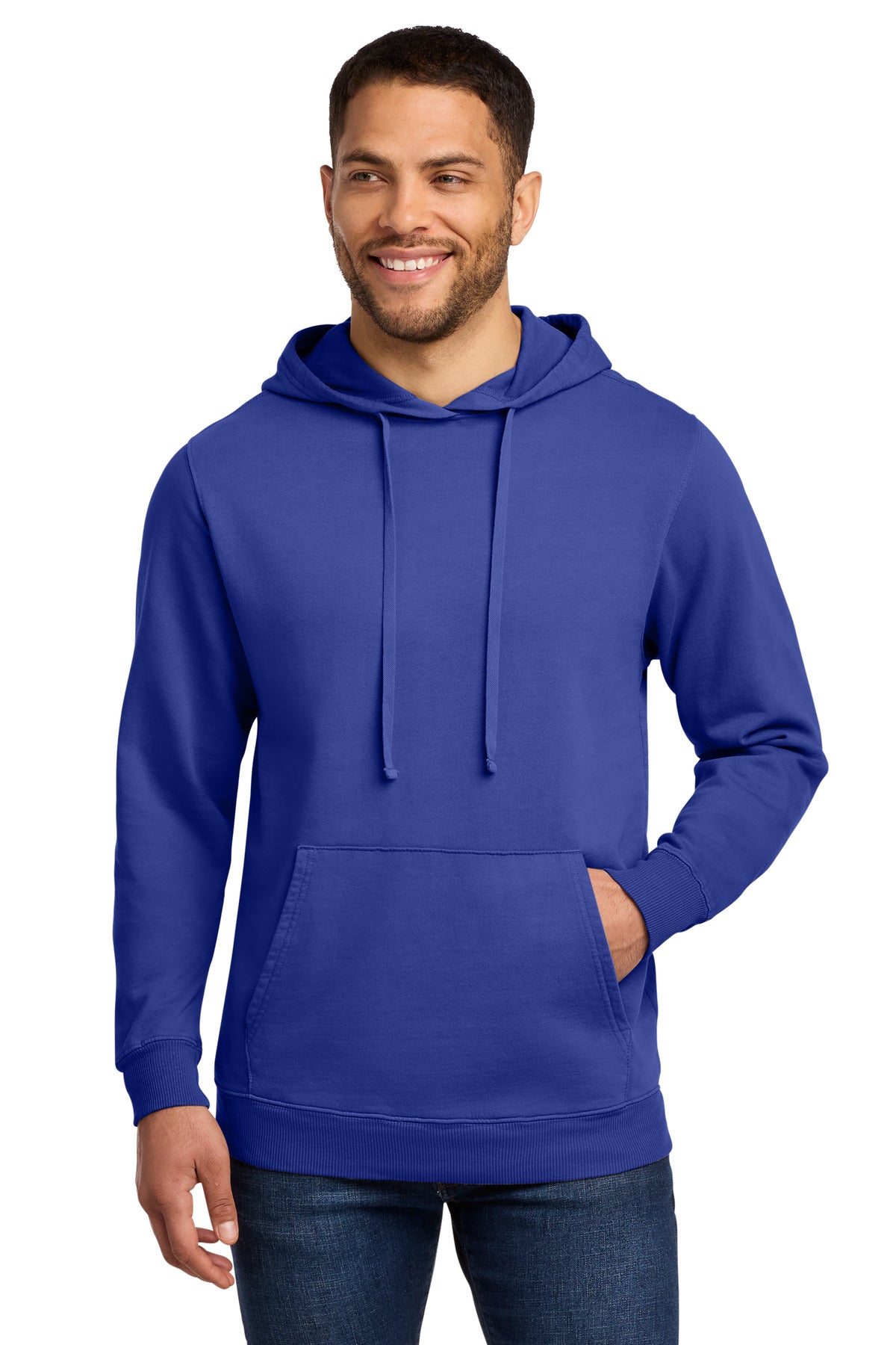 Port & Co® Beach Wash® Garment-Dyed Pullover Hooded Sweatshirt. PC098H