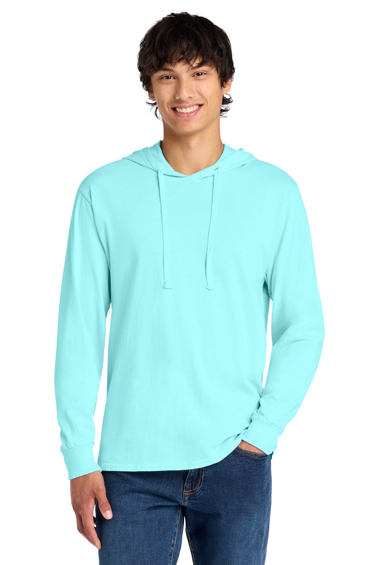 Port & Co® Beach Wash® Garment-Dyed Pullover Hooded Tee PC099H