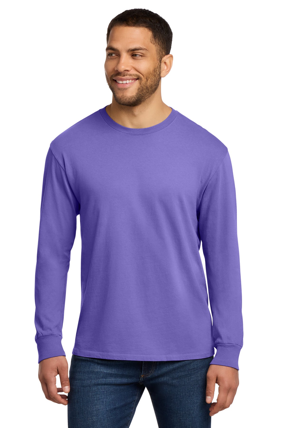 Port & Co® Beach Wash® Garment-Dyed Long Sleeve Tee PC099LS