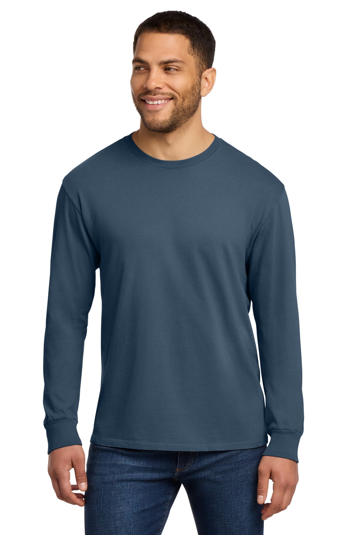 Port & Co® Beach Wash® Garment-Dyed Long Sleeve Tee PC099LS