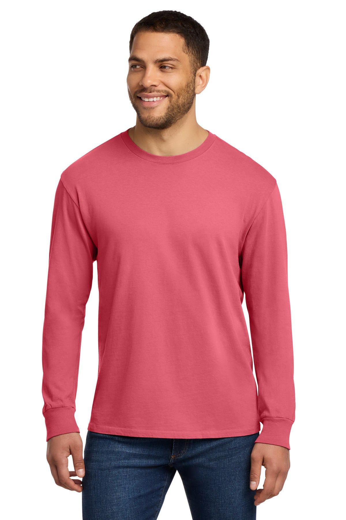 Port & Co® Beach Wash® Garment-Dyed Long Sleeve Tee PC099LS