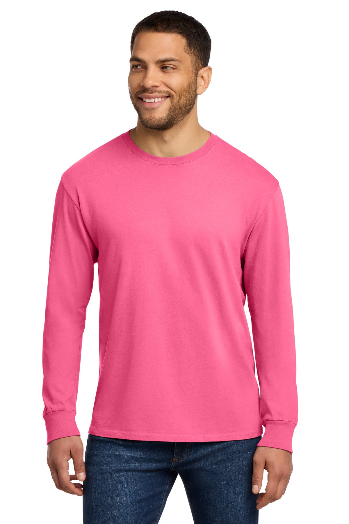 Port & Co® Beach Wash® Garment-Dyed Long Sleeve Tee PC099LS