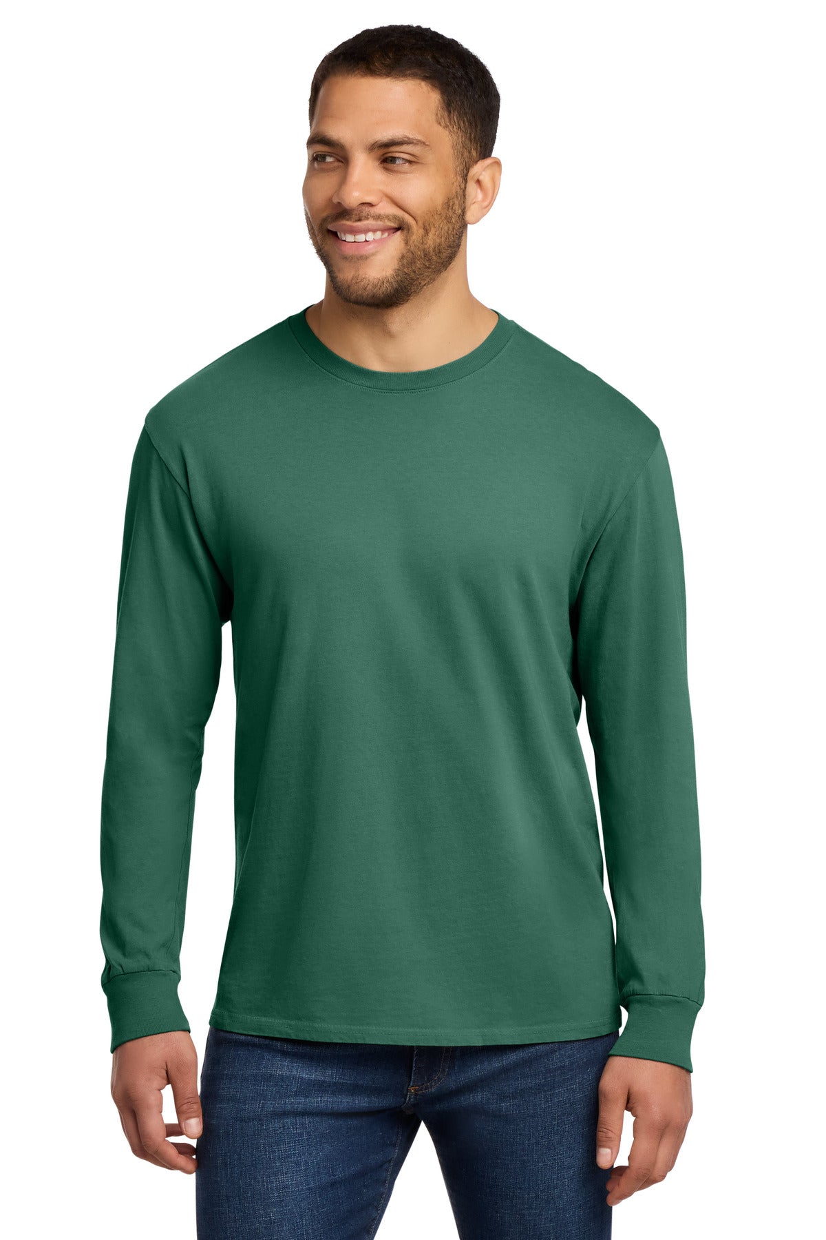 Port & Co® Beach Wash® Garment-Dyed Long Sleeve Tee PC099LS